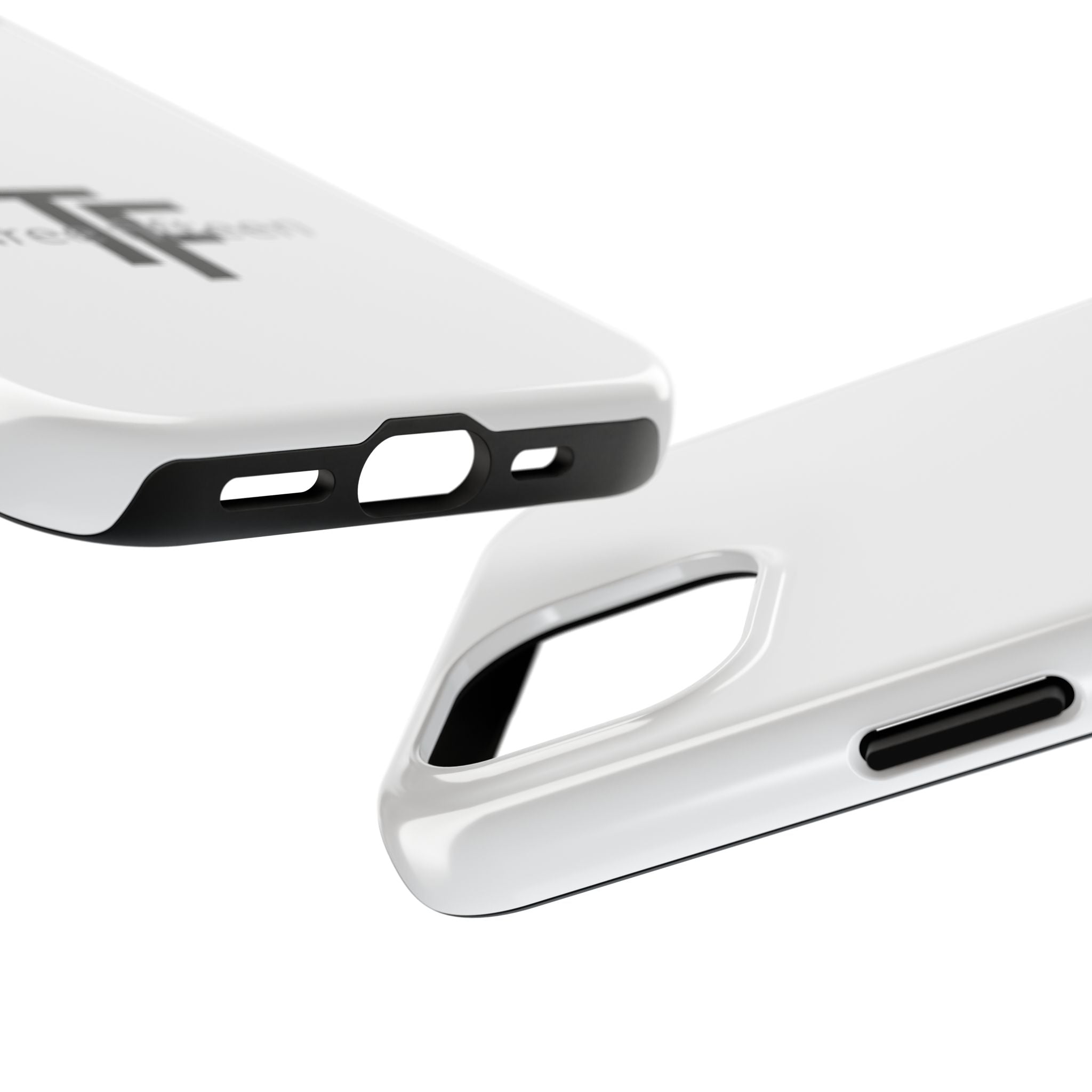 36 - Phone case Tough Phone Case — "This Isn't the End of My Story" Motivational Black Protective Cover