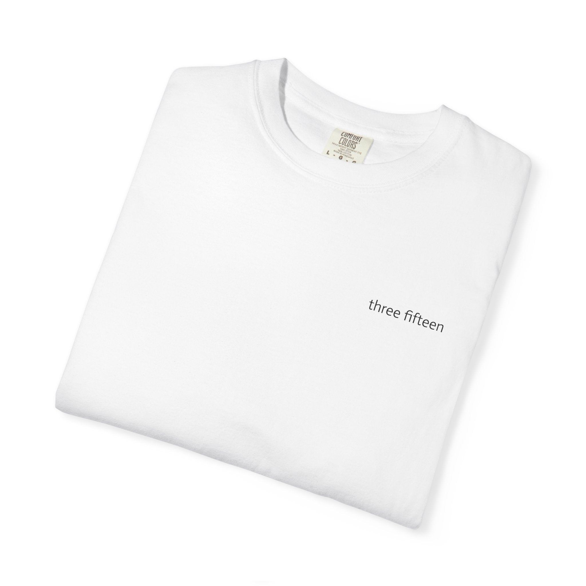 1 - Multi Colors Three Fifteen Basic Graphic T-Shirt