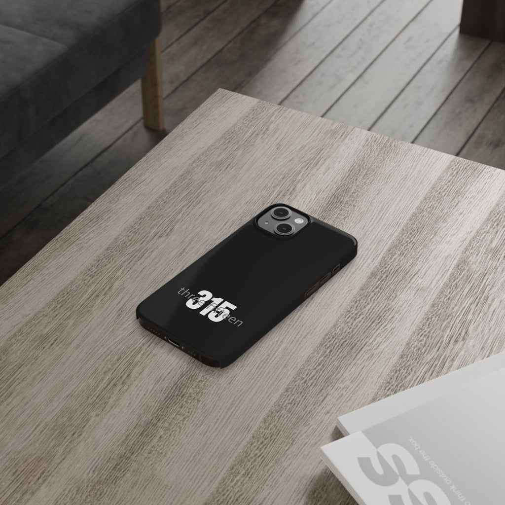 Copy of 36 - Phone case 315 Slim Phone Case — Motivational Black Protective Cover