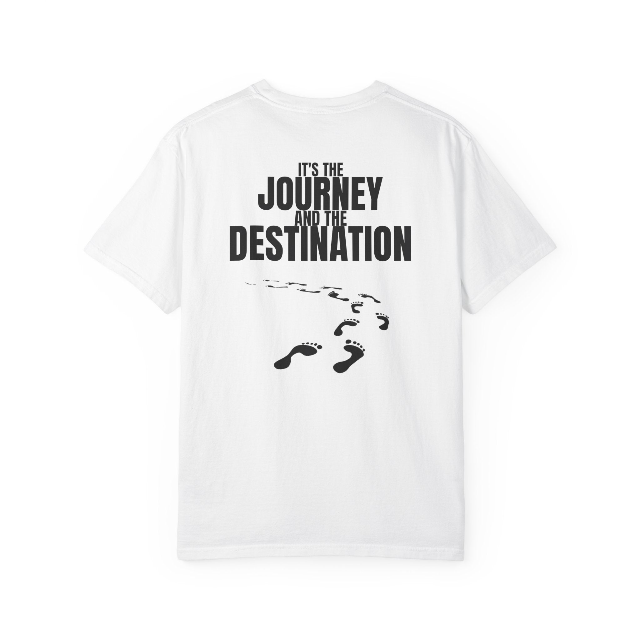 Square 315 Multi Color - It’s the Journey and the Destination Multi Colors 315 Graphic T-Shirt