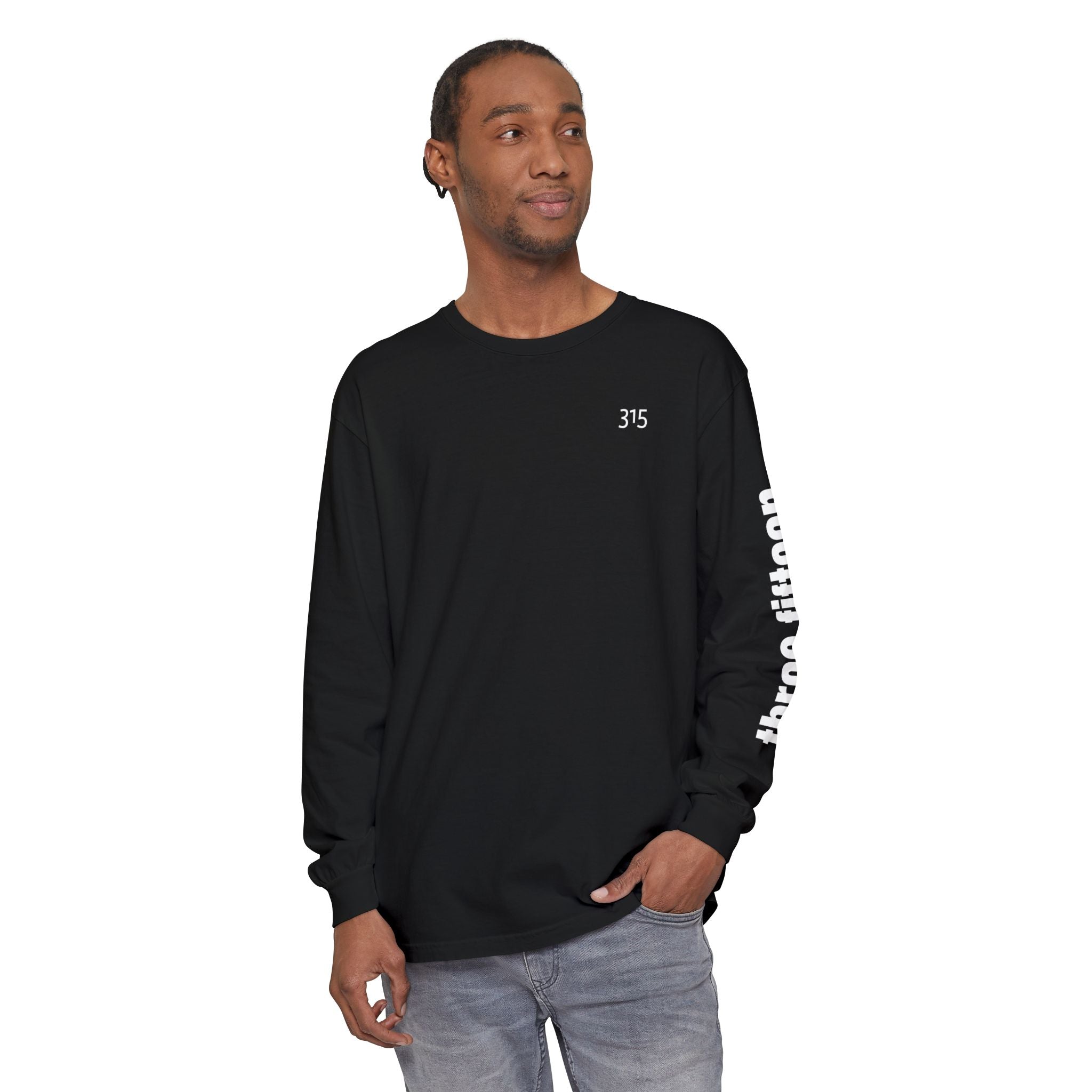 12 - 315 Three Fifteen Multi Color Unisex Long Sleeve T-Shirt - Inspirational Casual Wear