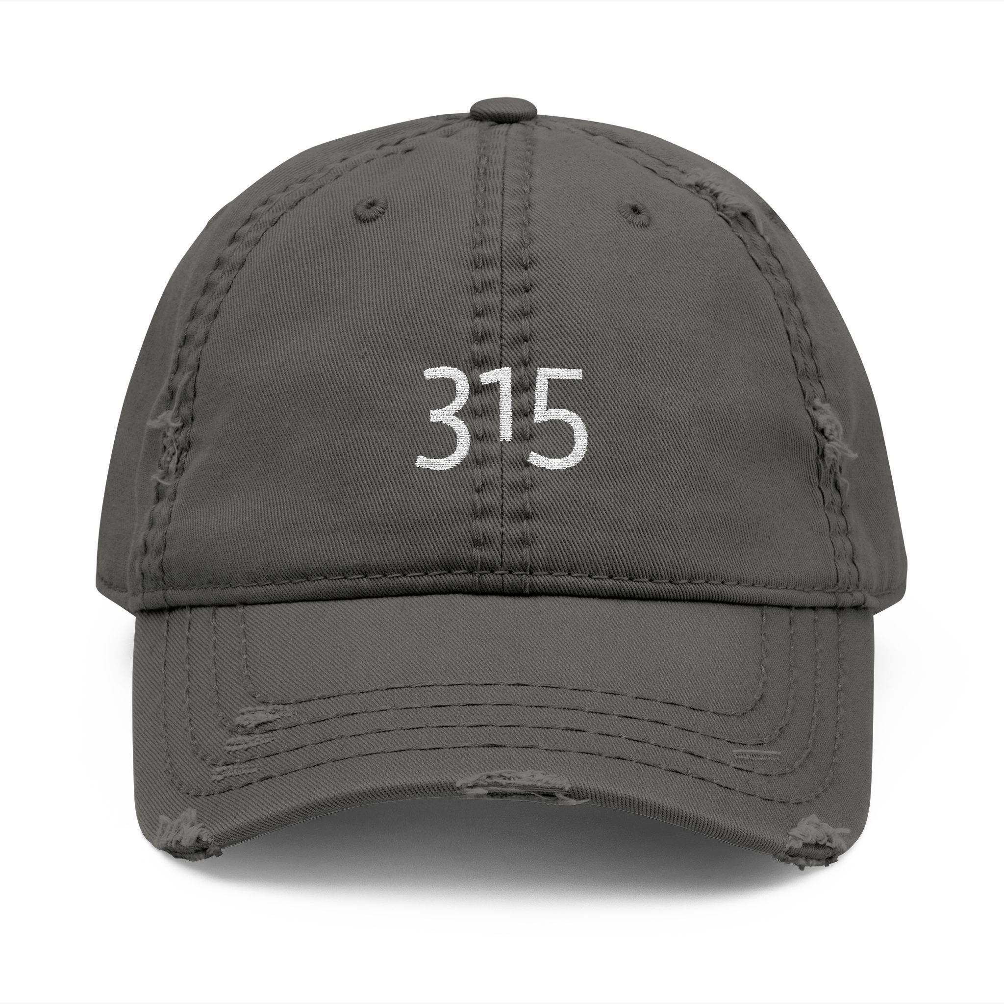 3 - Hat Distressed Embroidered Dad Hat - Casual Chic Accessory