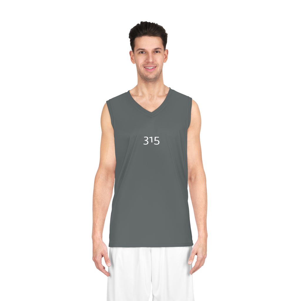 Three-Fifteen Customizable Basketball Jersey - AOP 315 Design