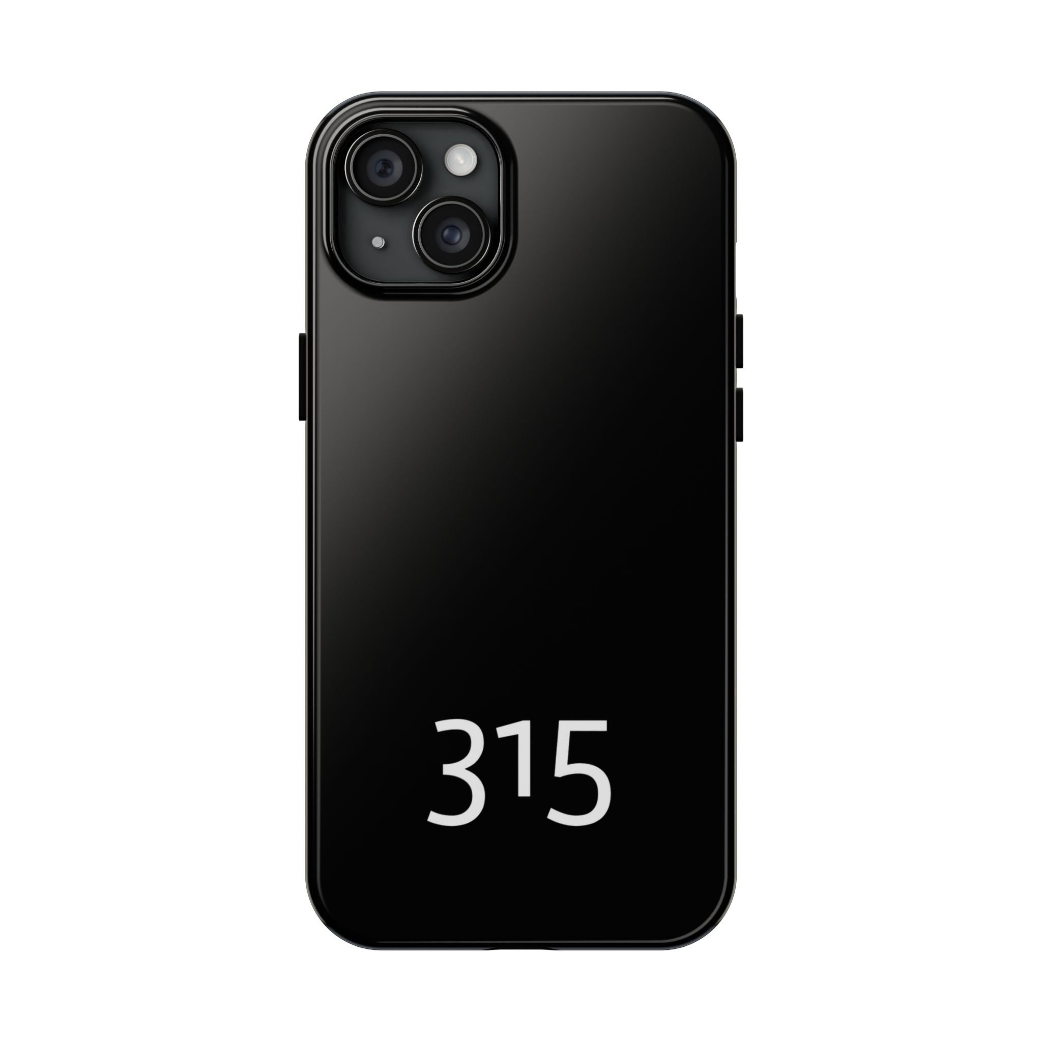 36 - Phone case 315 Tough Phone Case — Motivational Black Protective Cover