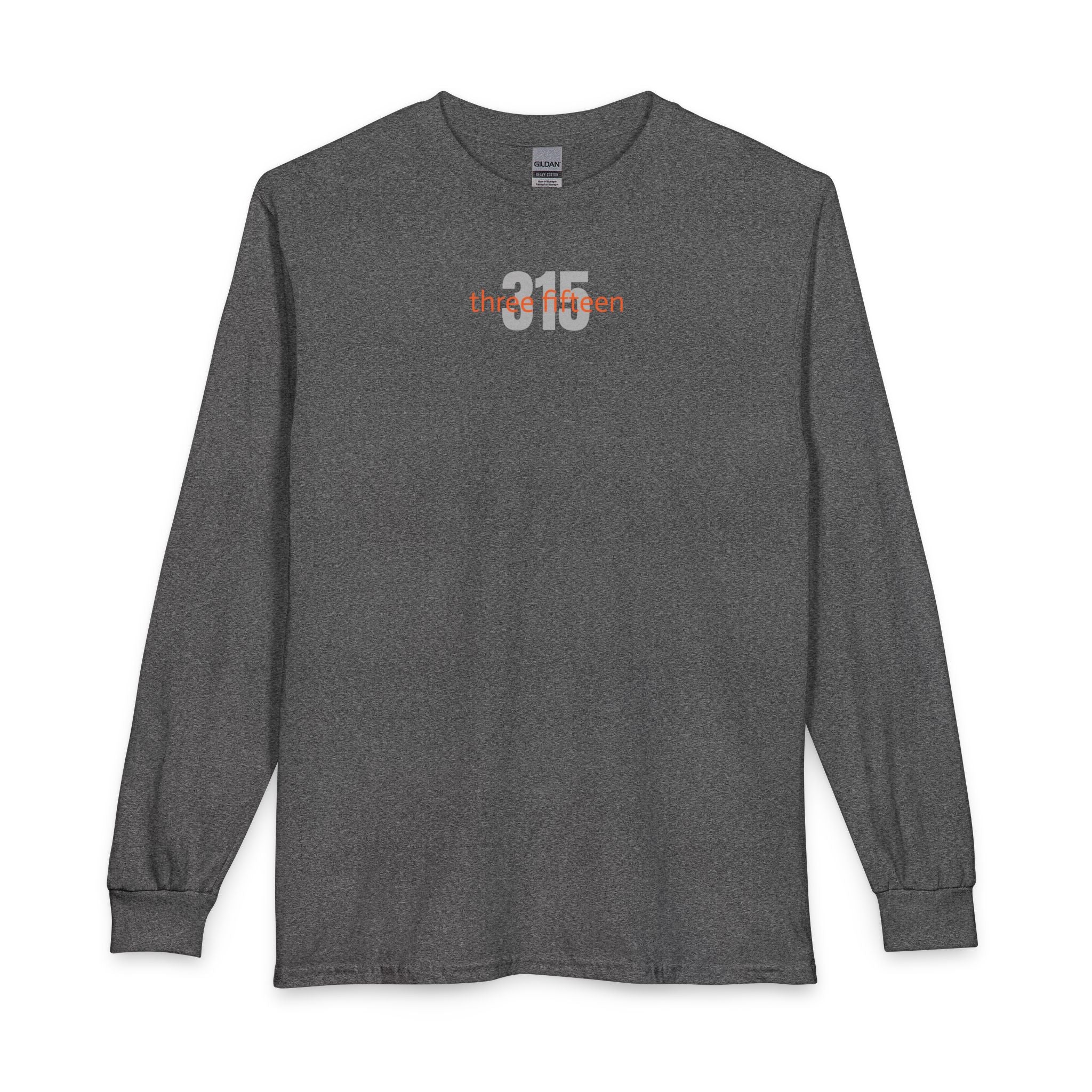 12 - Multi Colors Gildan 315 Logo Long Sleeve Shirt — Minimal City Code Tee