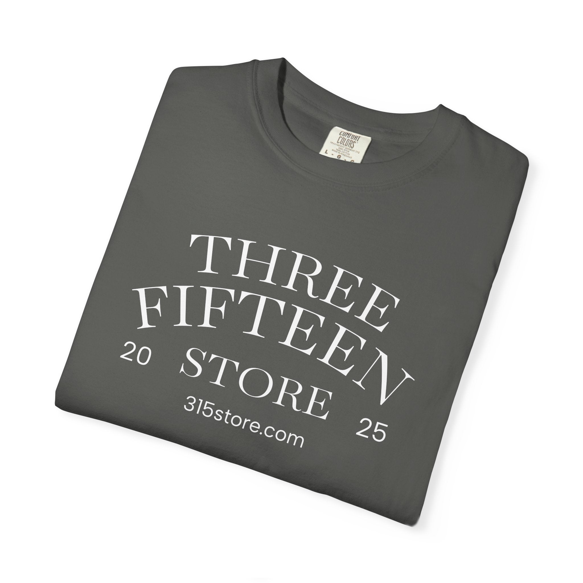 11 - Three Fifteen Store Plain Back Multi Colors Graphic T-Shirt