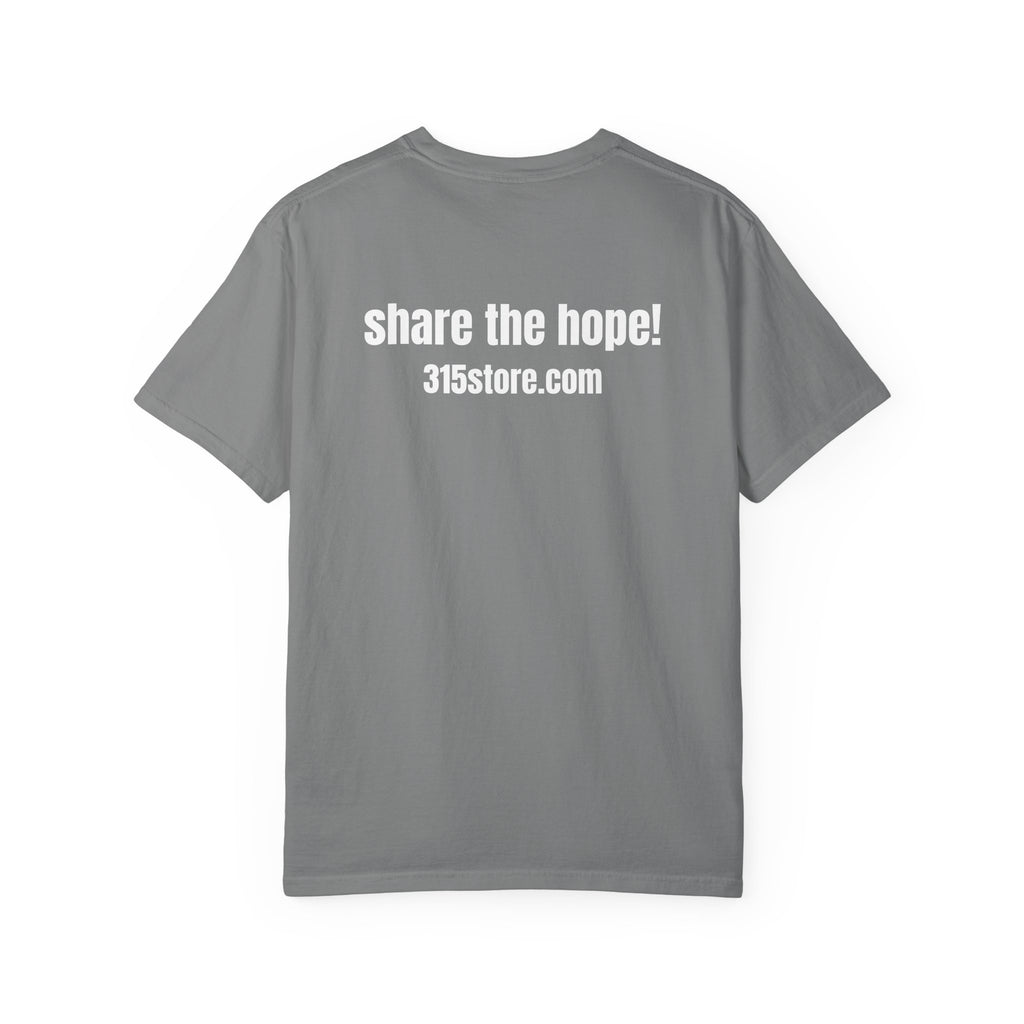 Multi Colors 315  "Share the Hope" Graphic T-Shirt