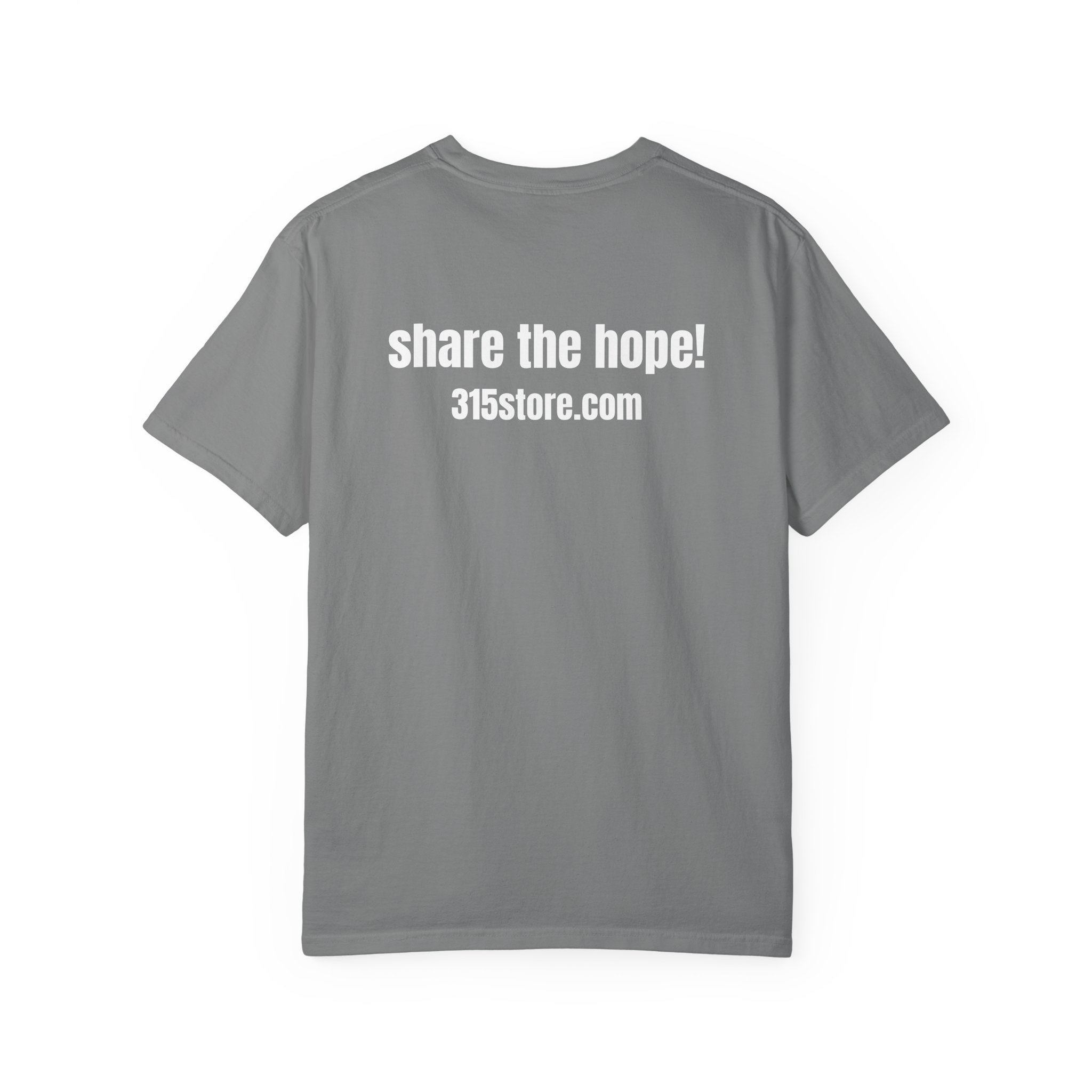 Multi Colors 315  "Share the Hope" Graphic T-Shirt