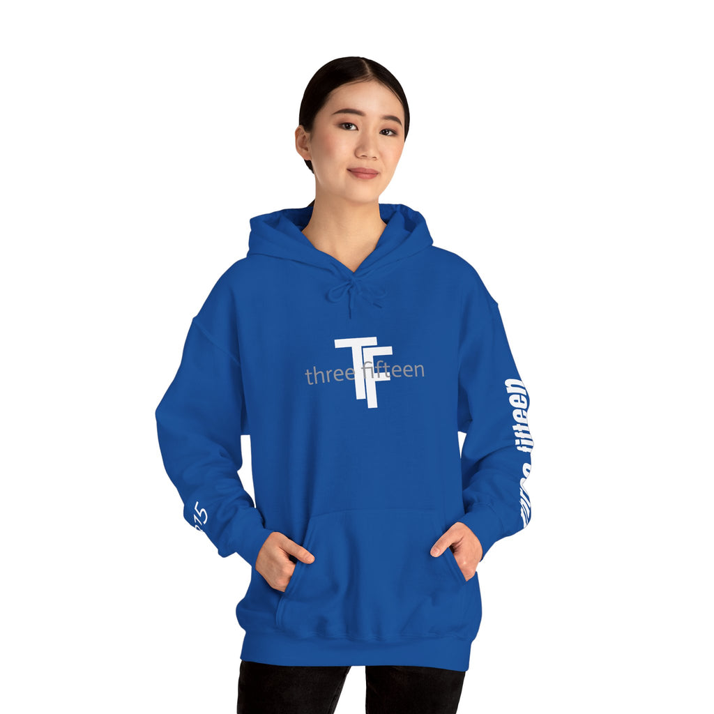 16 - Multi Color Printed Three-Fifteen Inspirational Quote Hoodie - This Isn't The End Of My Story