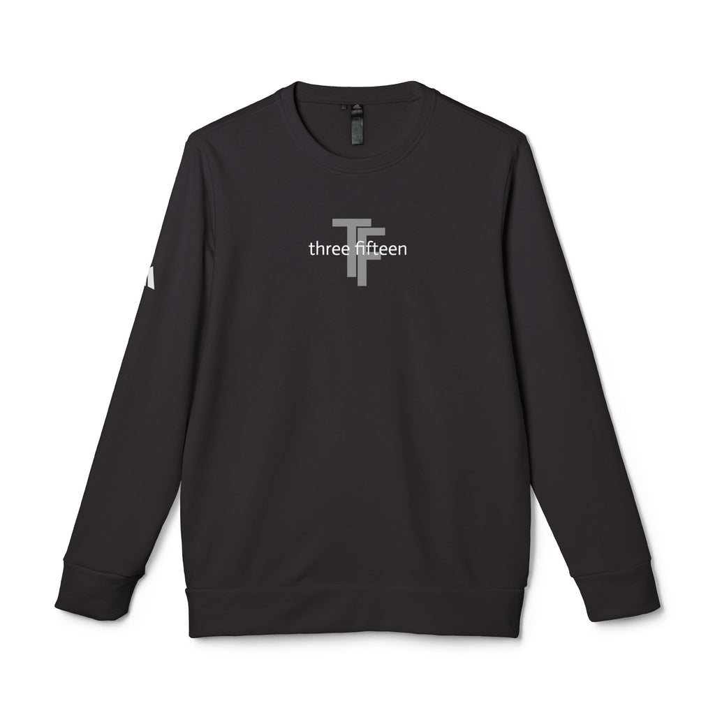 15 - Three Fifteen Overlay Adidas Multi Color Crewneck Sweatshirt — Subtle Logo Fleece