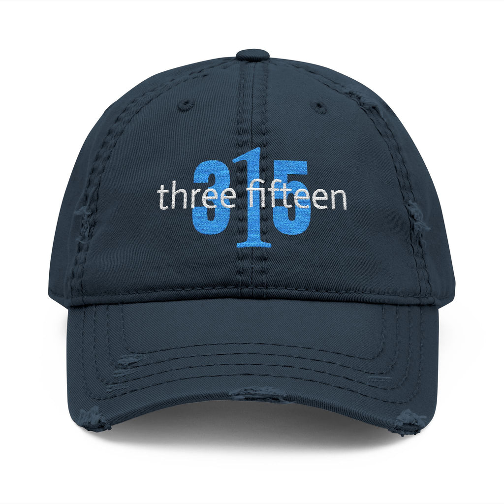 3 - Hat Distressed Embroidered Oversized 1 Dad Hat - Casual Chic Accessory