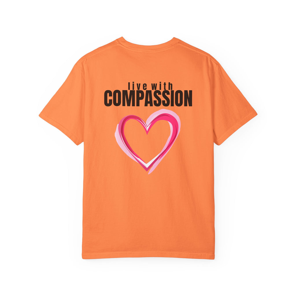 Square 315 Multi Color - Live With Compassion - Multi Colors 315 Graphic T-Shirt