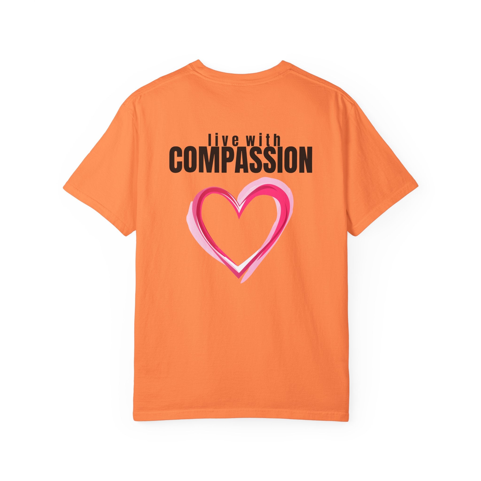 Square 315 Multi Color - Live With Compassion - Multi Colors 315 Graphic T-Shirt