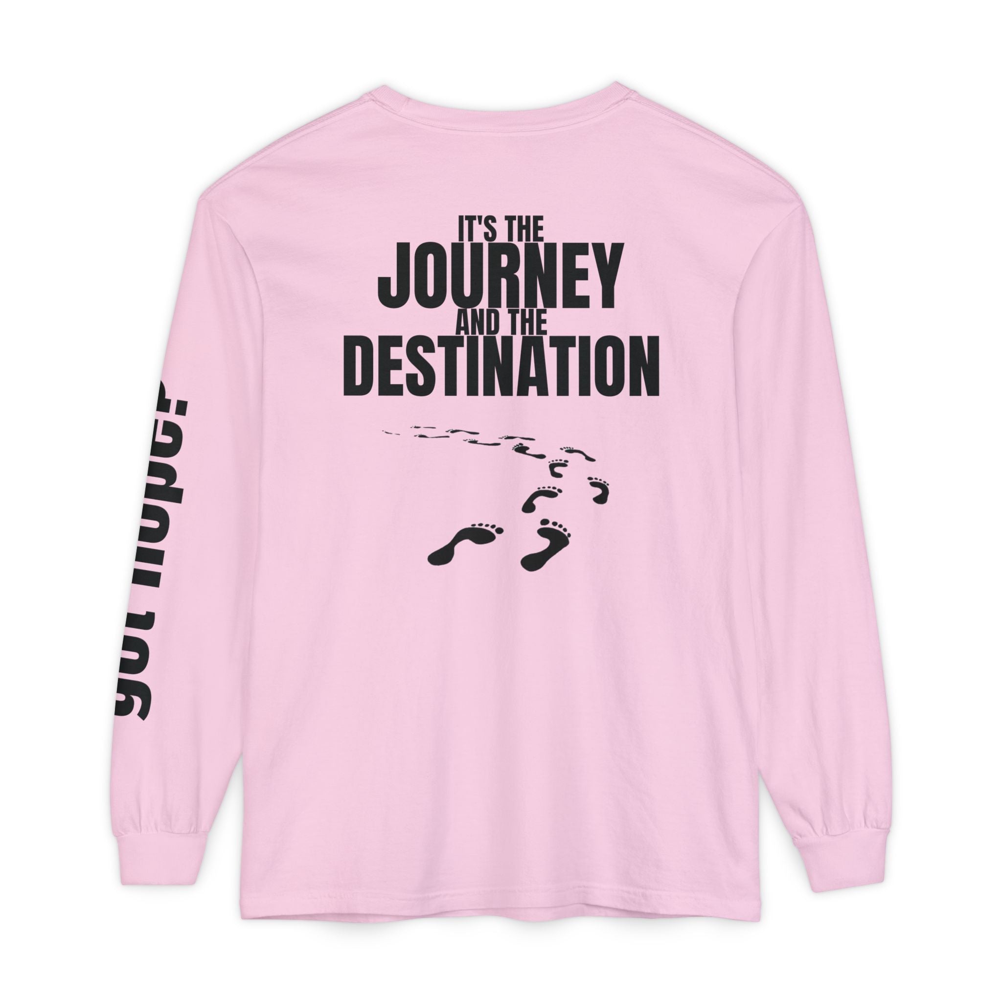 315 It’s the Journey Unisex Long Sleeve T-Shirt - Inspirational Casual Wear