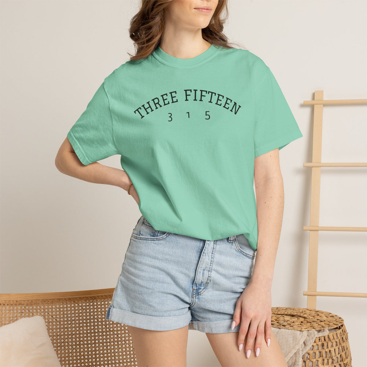 01 - Multi Color Tee - Live With Compassion - Multi Colors 315 Graphic T-Shirt
