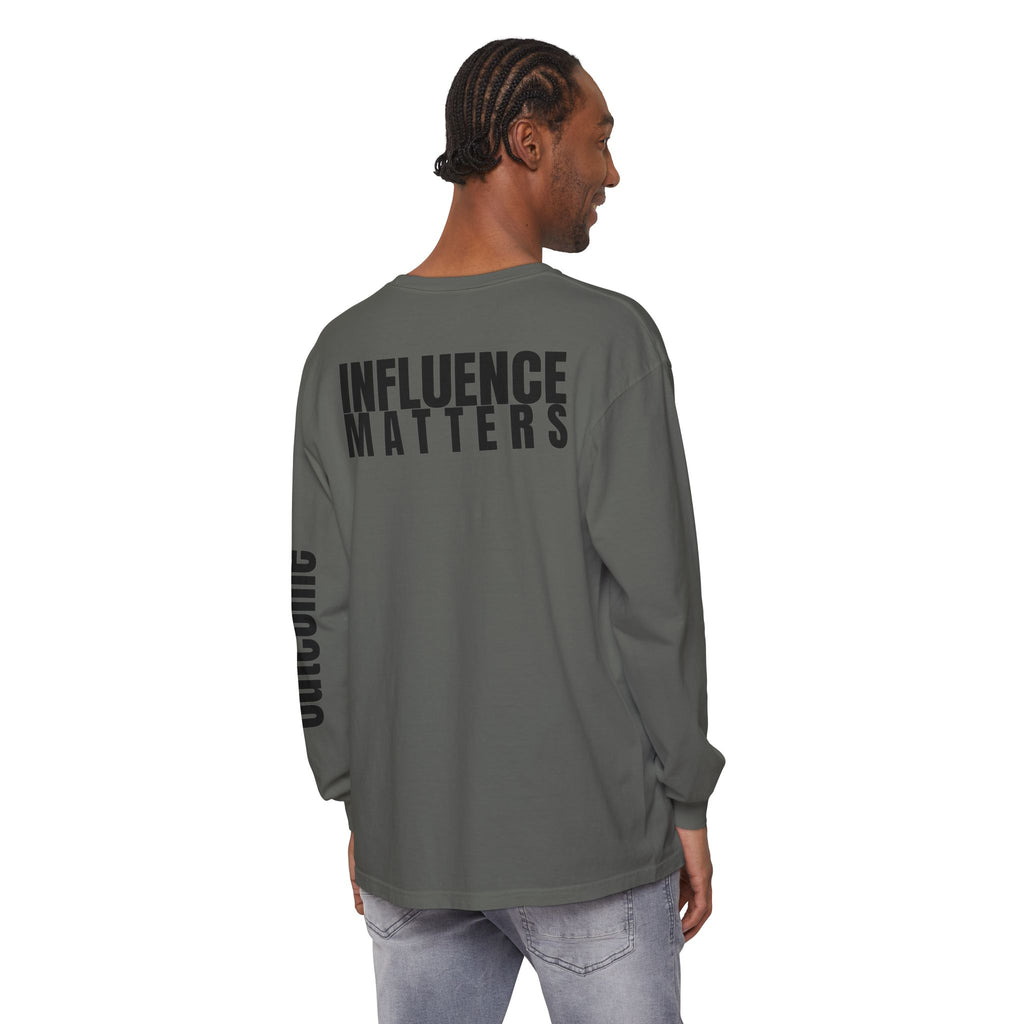 Influence Matters Unisex Long Sleeve T-Shirt - Inspirational Casual Wear
