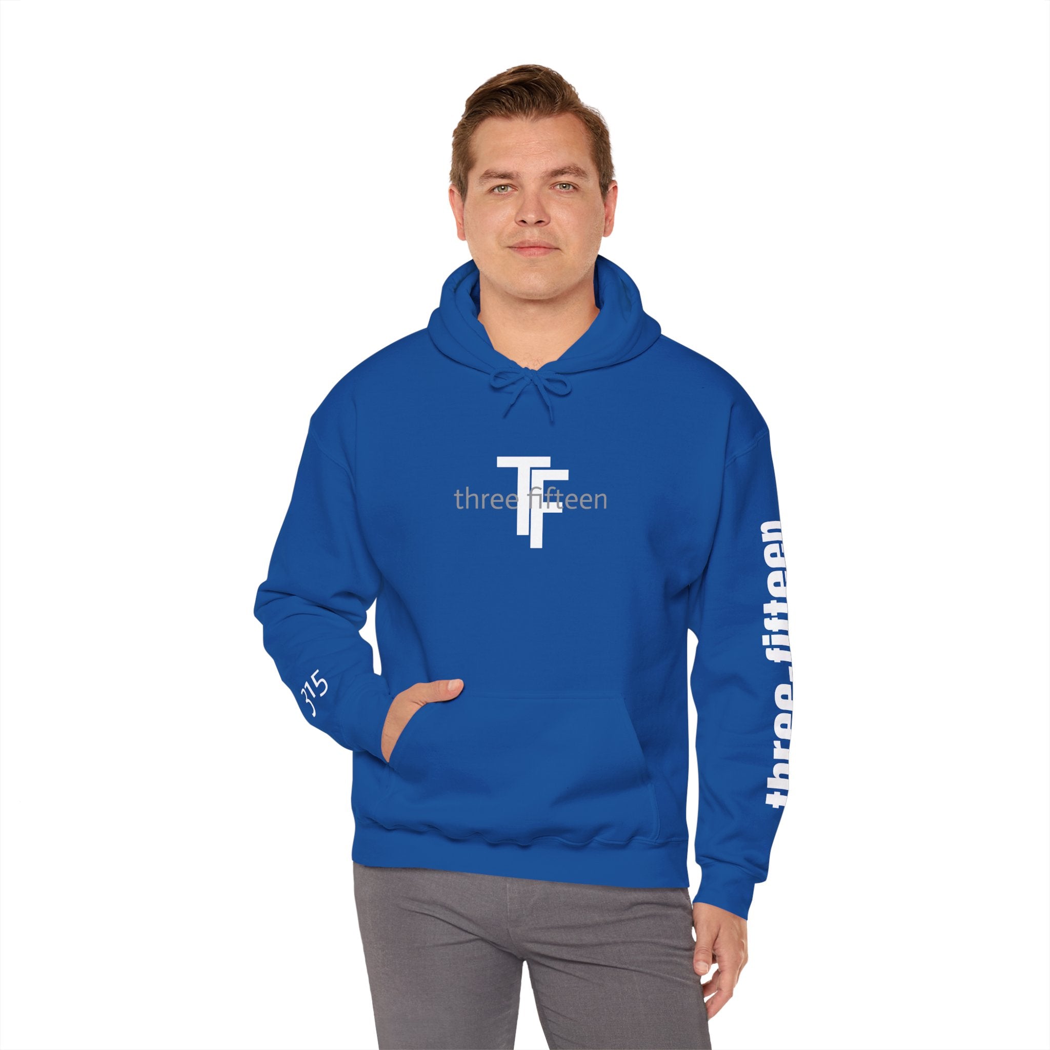 16 - Multi Color Printed Three-Fifteen Inspirational Quote Hoodie - This Isn't The End Of My Story
