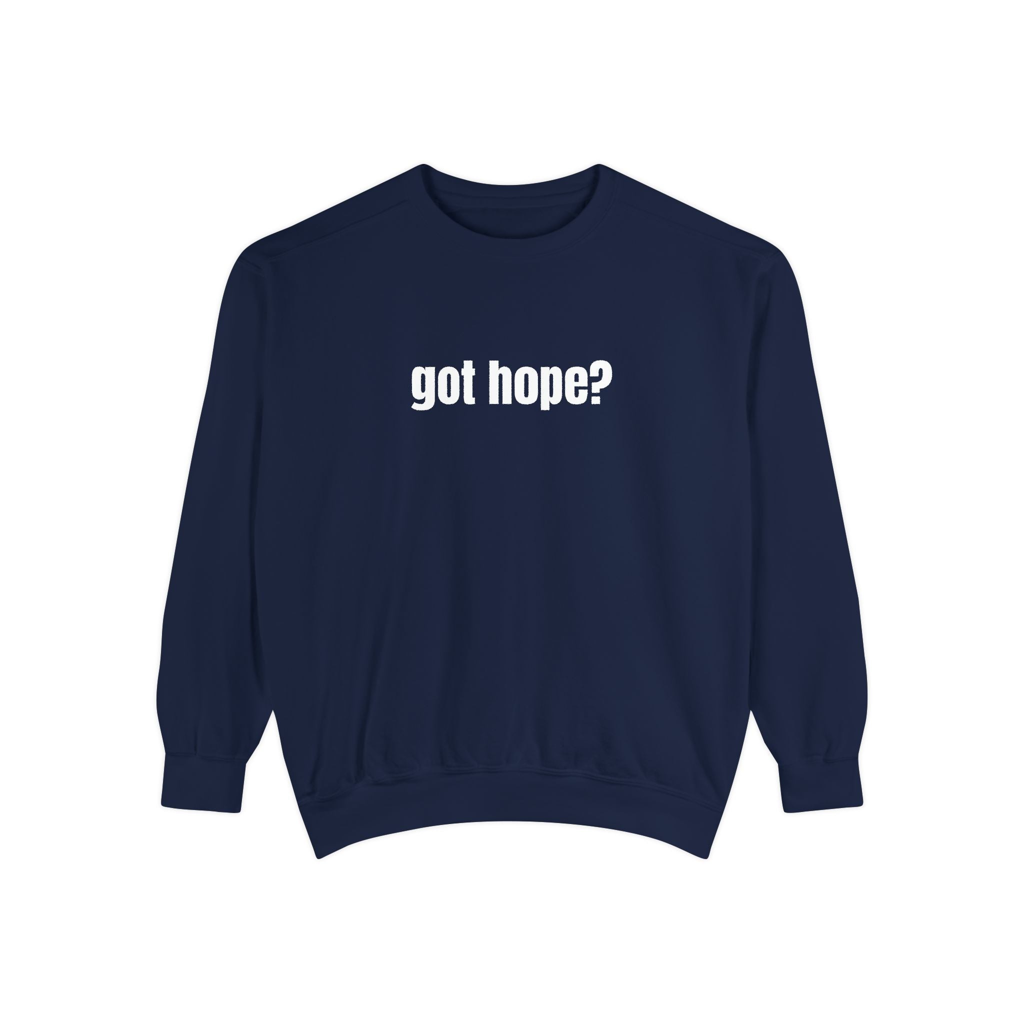 Got Hope - Multi Color Cozy “A Helping Hand” Unisex Garment-Dyed Sweatshirt for Everyday Comfort