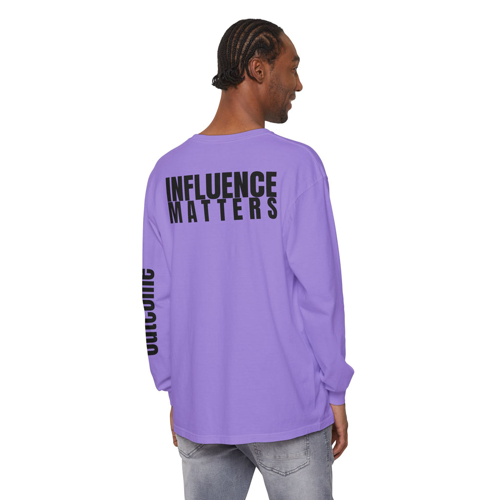 Influence Matters Unisex Long Sleeve T-Shirt - Inspirational Casual Wear