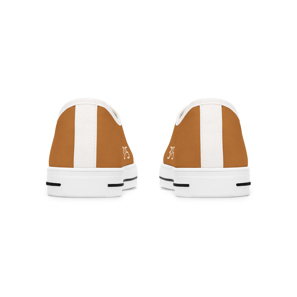 31 - Women's Low Top Sneakers TF — Minimal Grey Canvas Shoes with '315' Side Print
