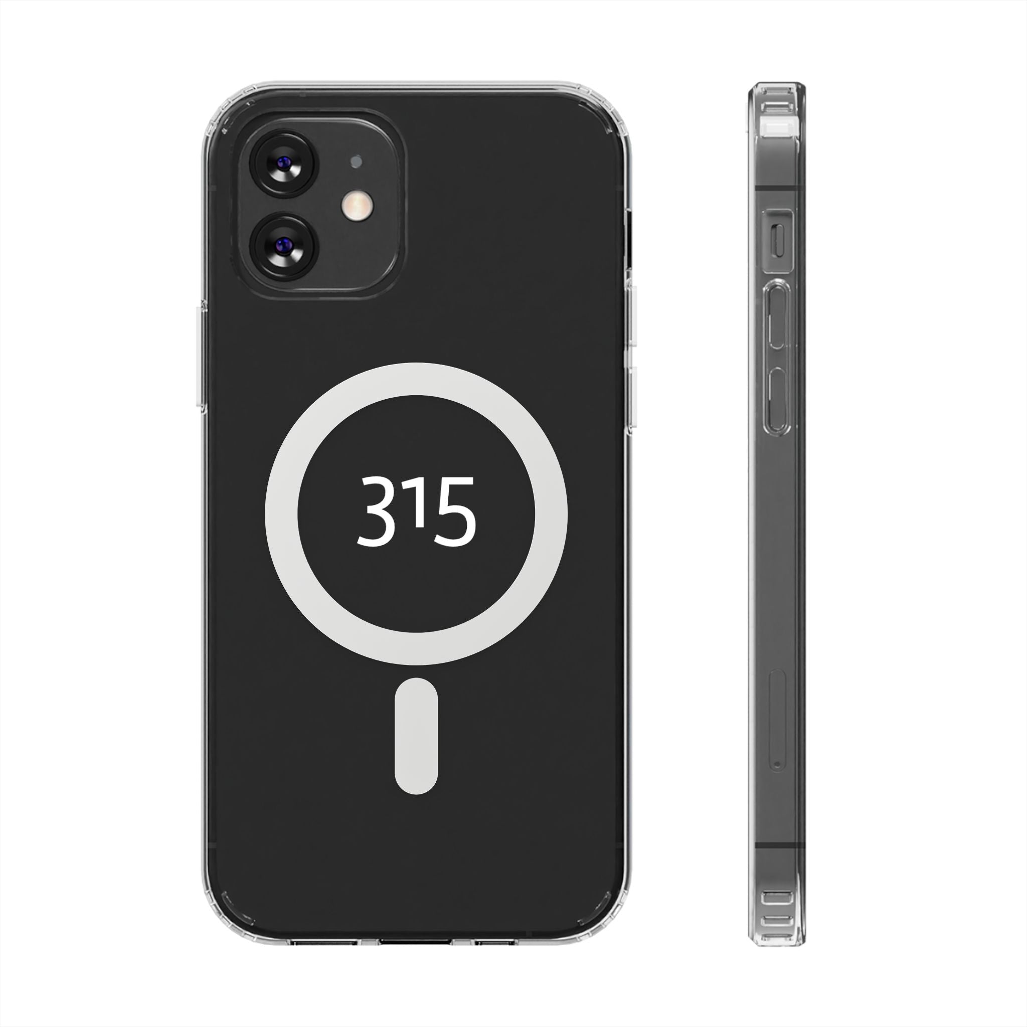Clear Magnetic Impact Phone Case — Transparent Shockproof MagSafe-Compatible