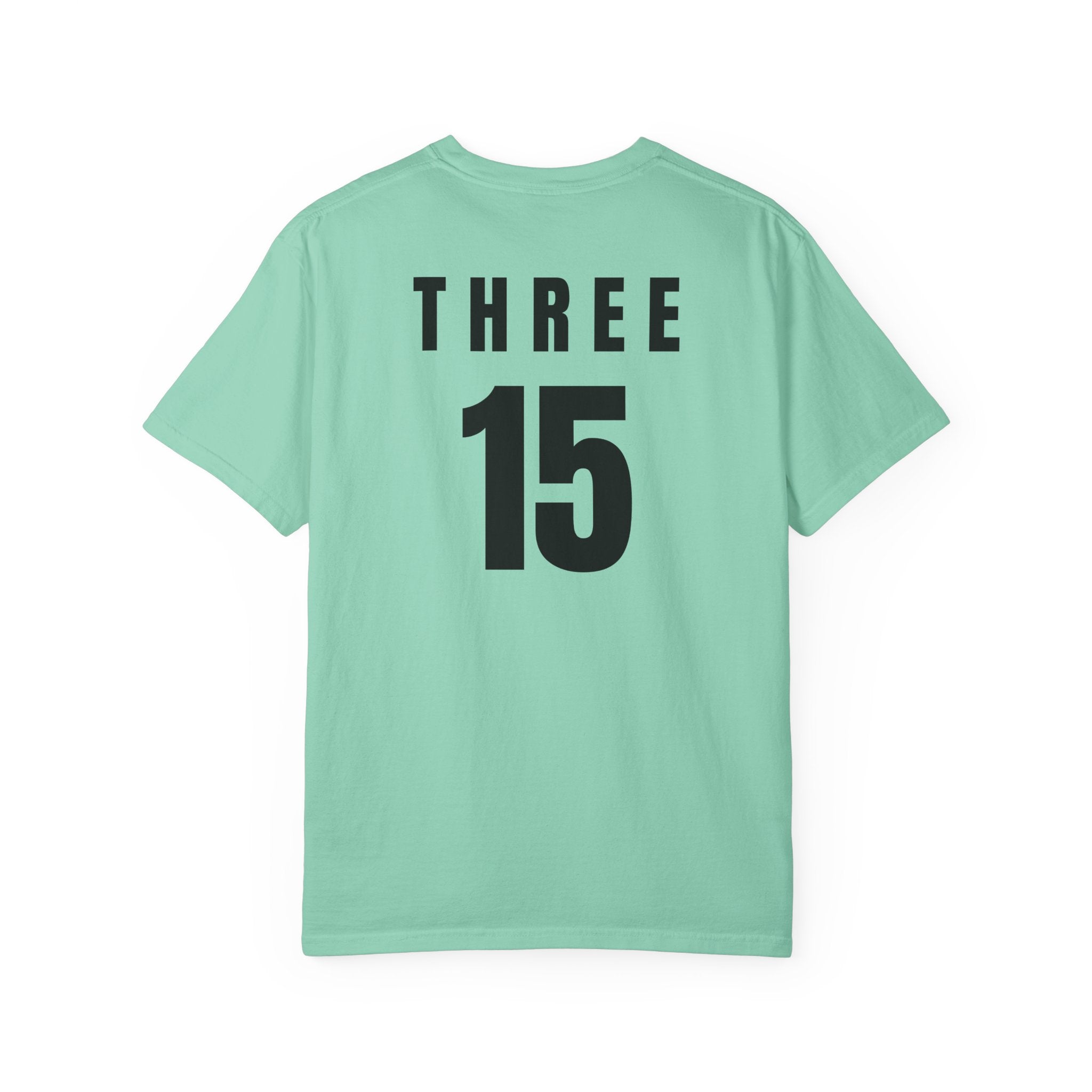 1 - Three 15 Multi Colors Front and Back Graphic T-Shirt