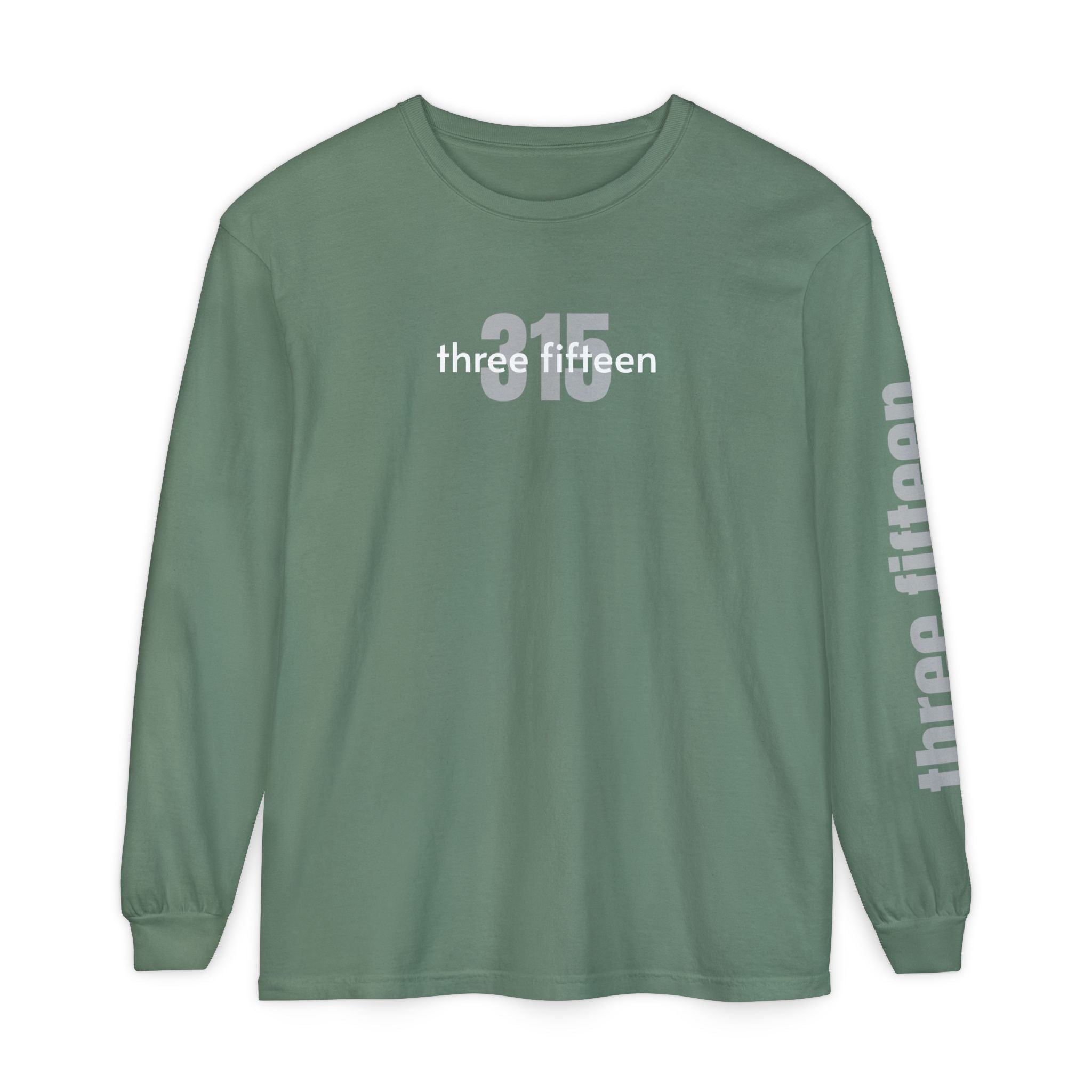 12 - Unisex Long Sleeve T-Shirt - Bold 315 Inspirational Casual Wear