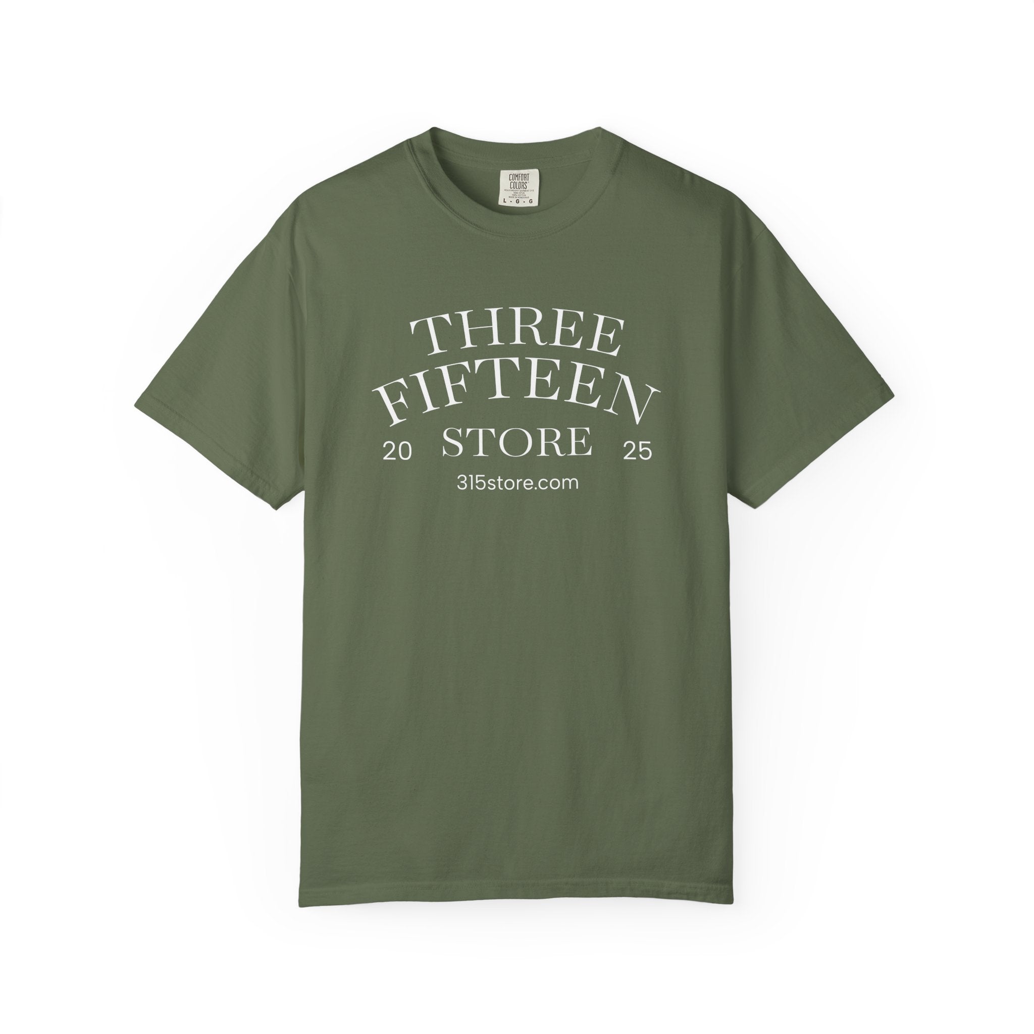 11 - Three Fifteen Store Plain Back Multi Colors Graphic T-Shirt