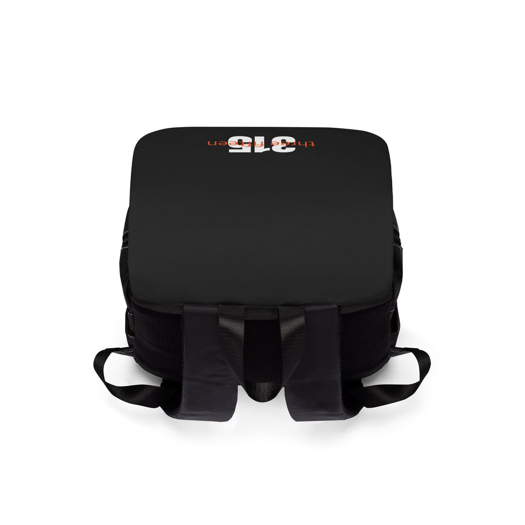 34 - Backpack Bold 315 — Minimal Black Shoulder Backpack