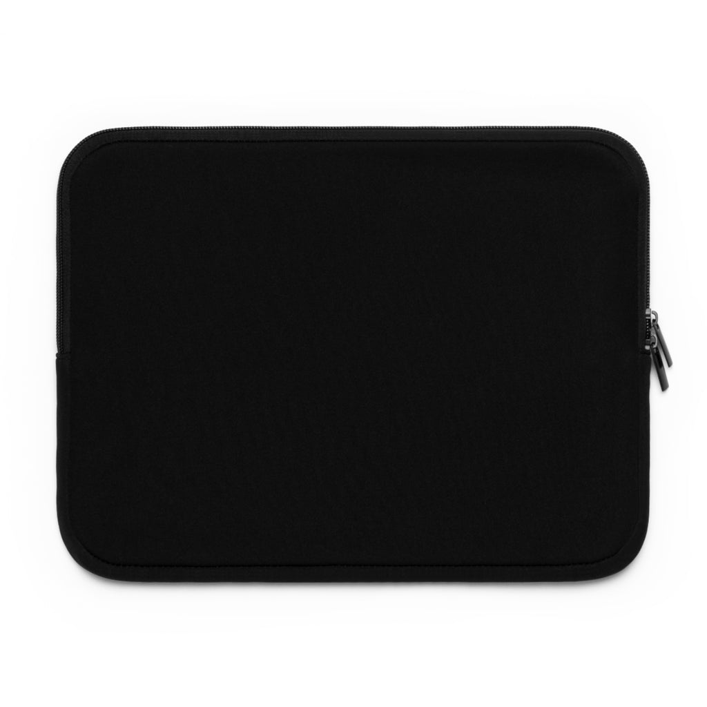 315 Minimalist Black Laptop Sleeve — Slim Protective Case with White Numeric Design