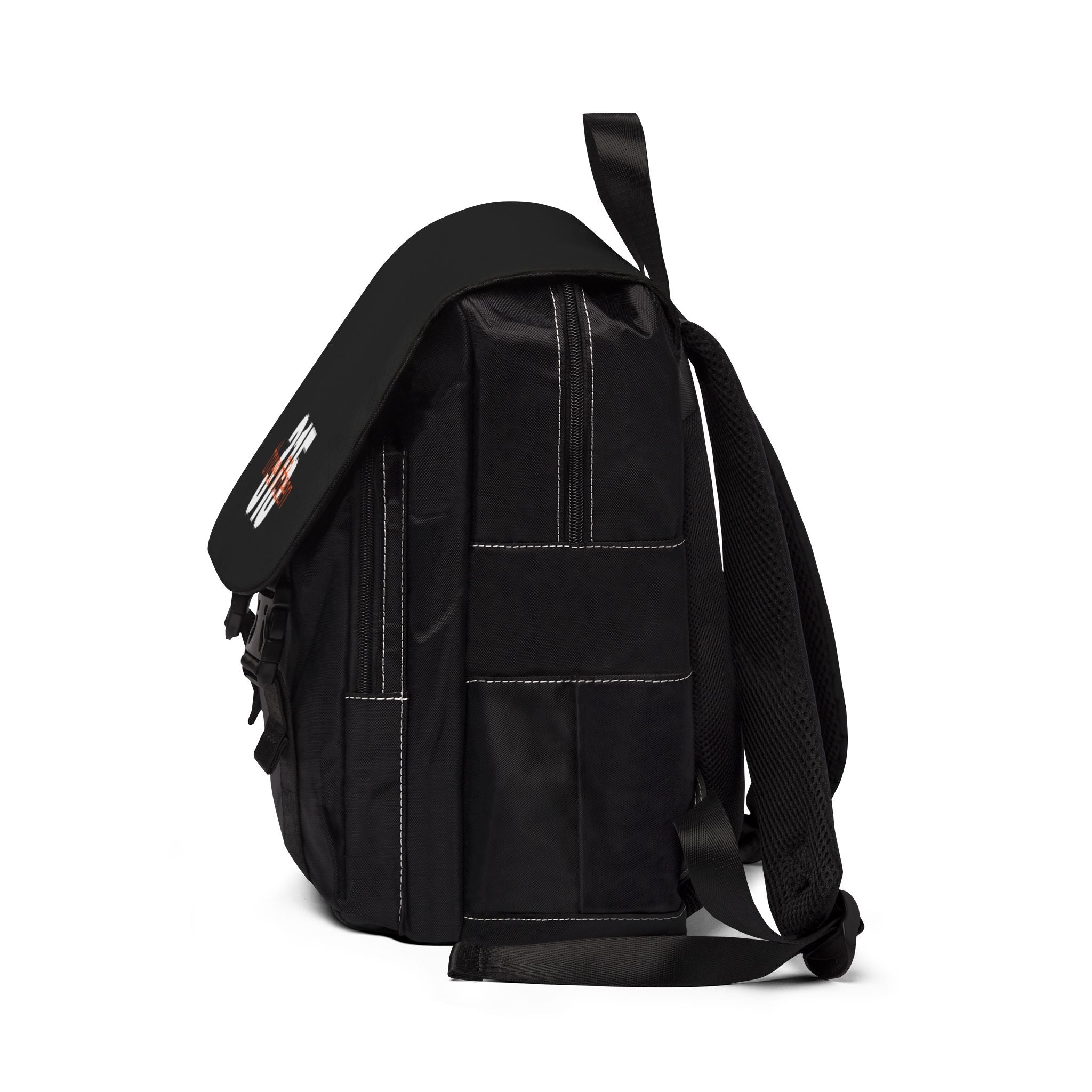 34 - Backpack Bold 315 — Minimal Black Shoulder Backpack