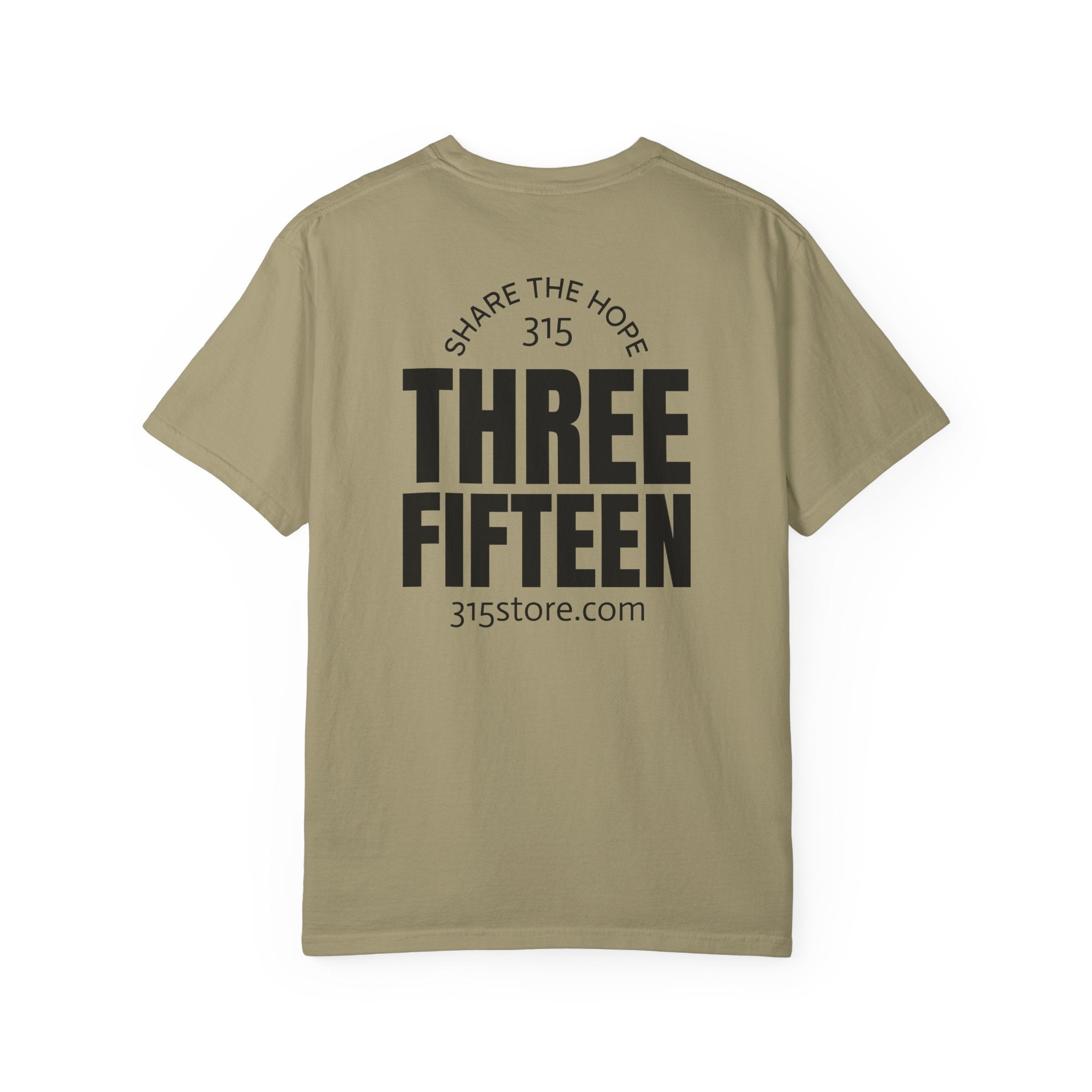 1 - Multi Colors Share the Hope Three Fifteen Graphic T-Shirt
