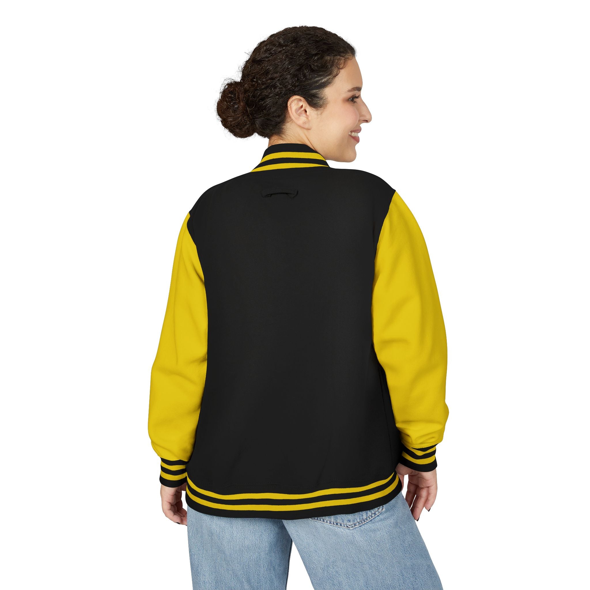 Multi Color Unisex Heavyweight Letterman Jacket - Classic Athletic Style with 315 Detail