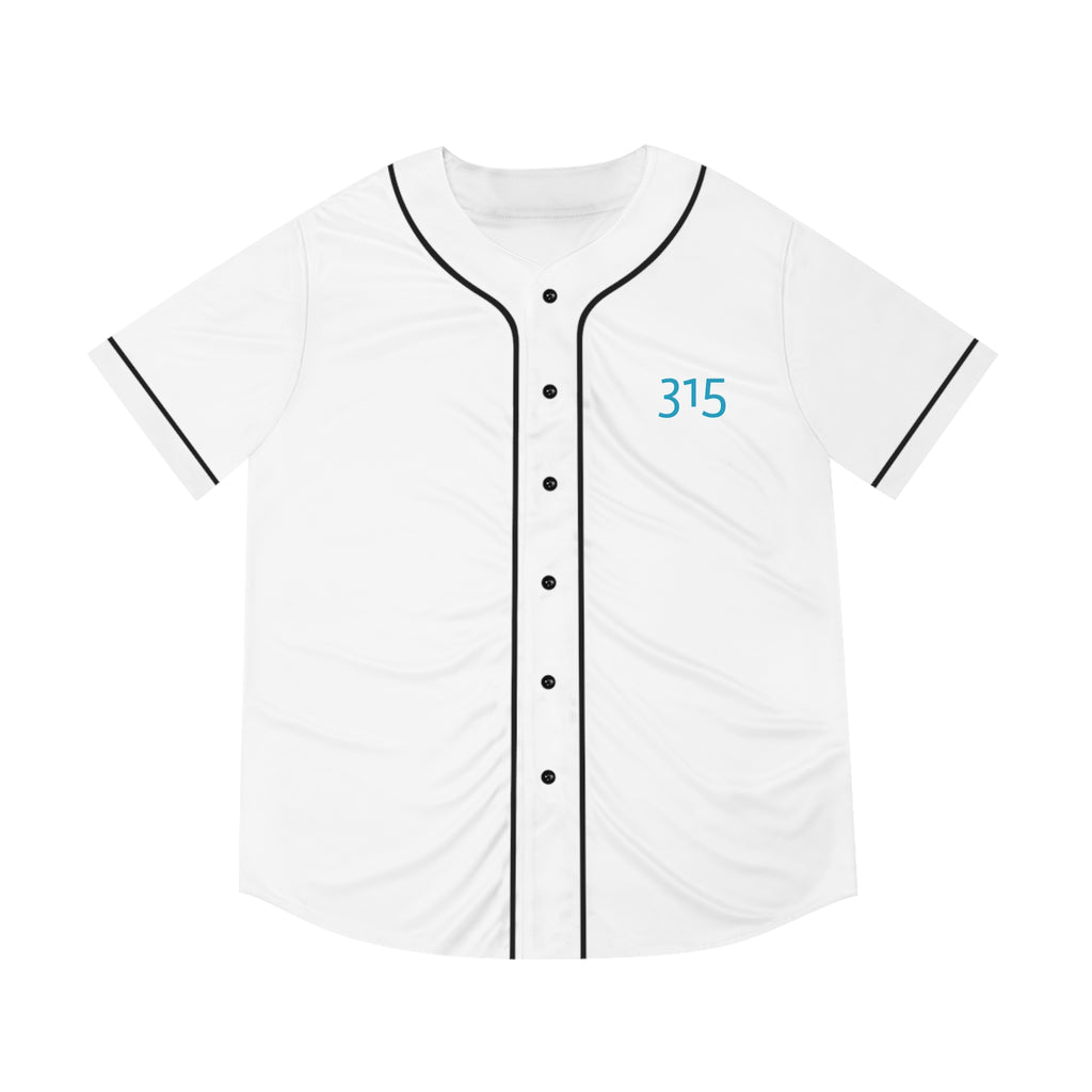 Three-Fifteen Stylish Men's Baseball Jersey with Custom Number 315