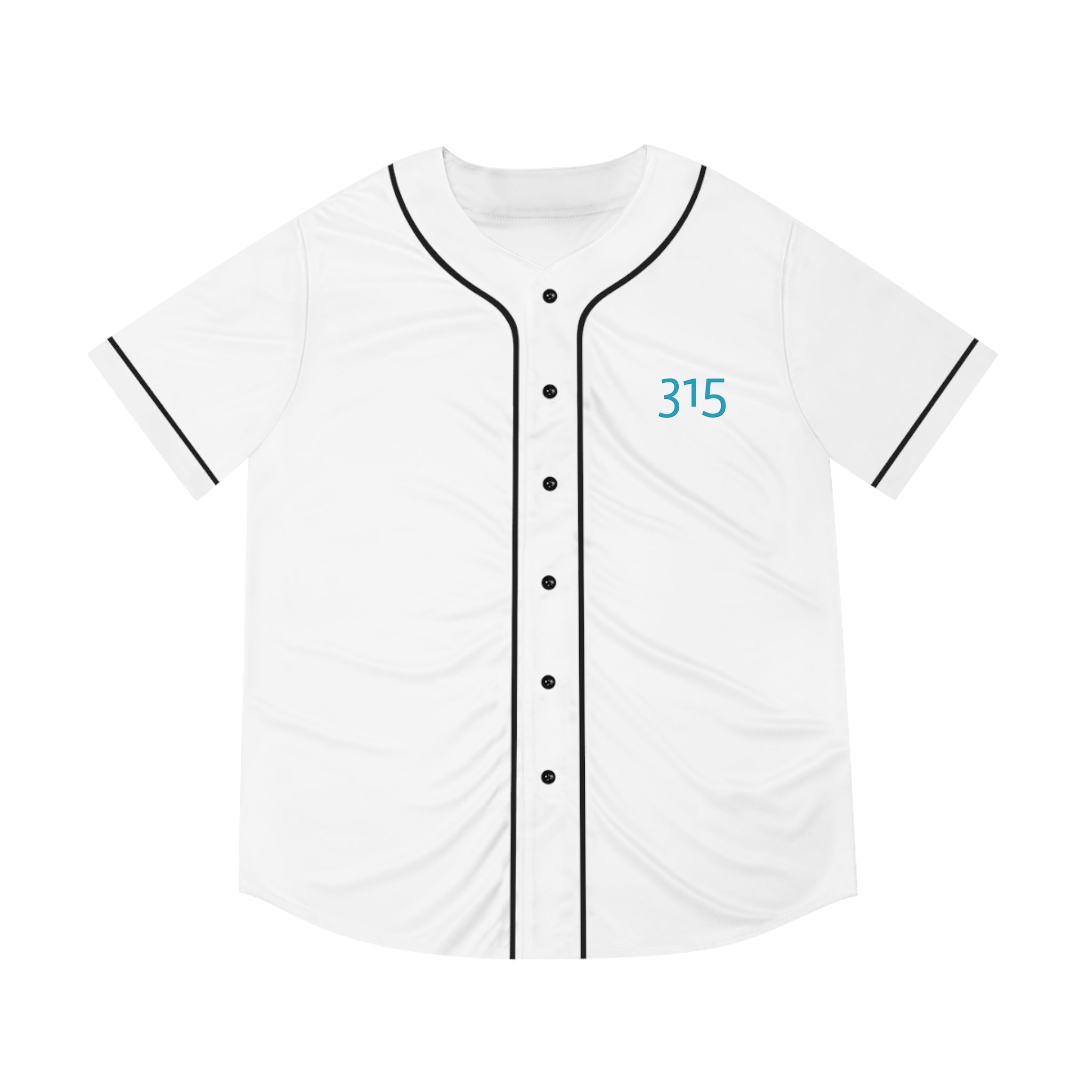 Three-Fifteen Stylish Men's Baseball Jersey with Custom Number 315