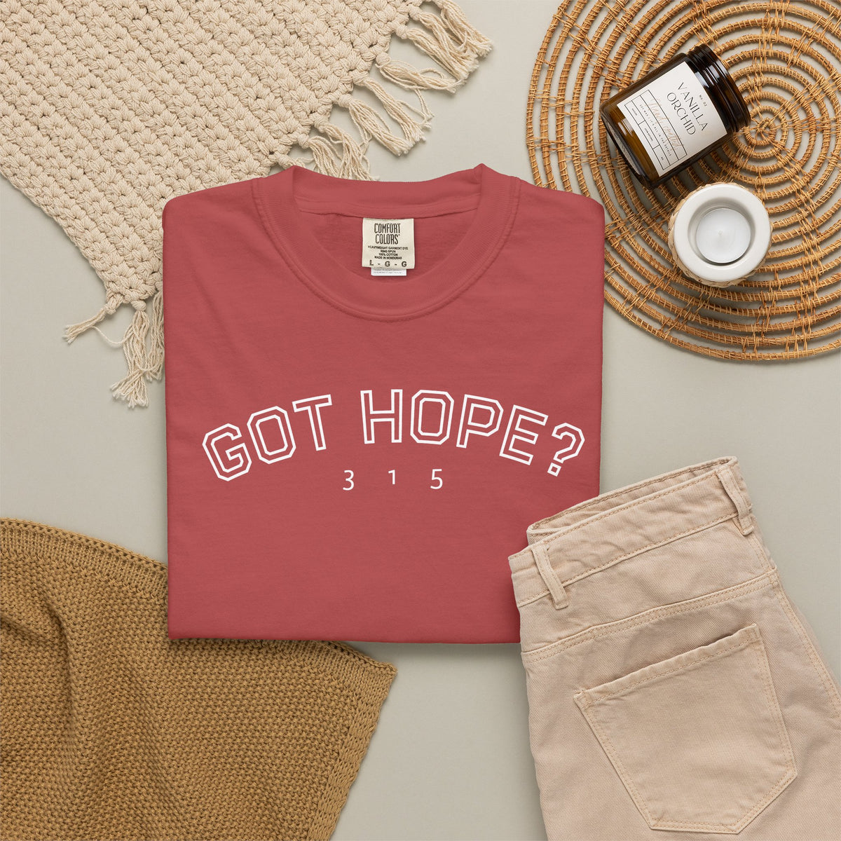 01 - Multi Colors Got Hope? 315 T-Shirt