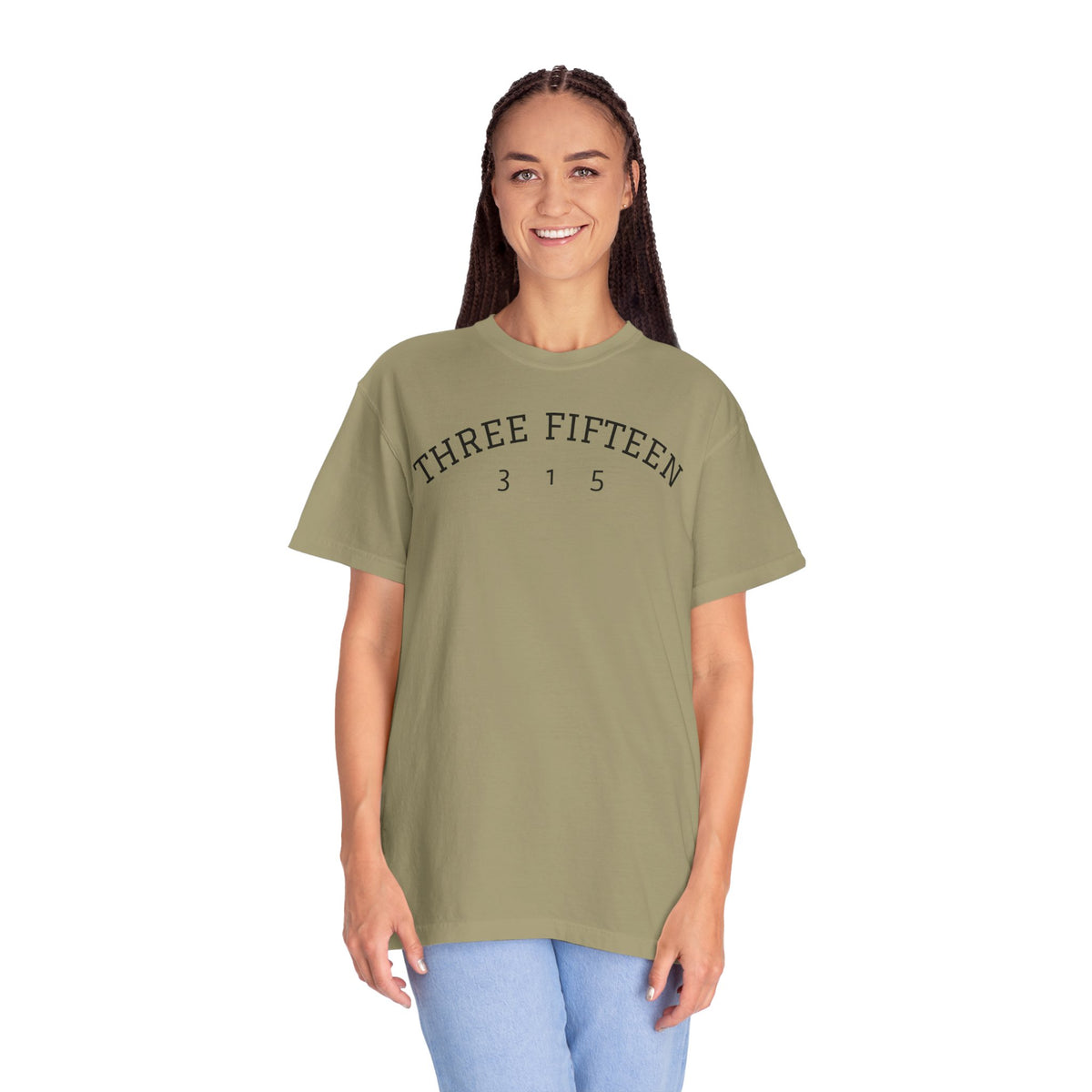 01 - Multi Colors “Go Into the World” Graphic T-Shirt