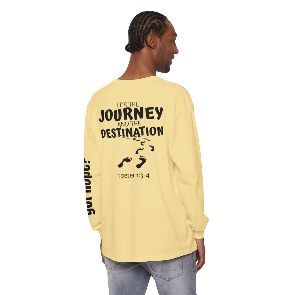 12 - Long sleeve tee 315 It’s the Journey Unisex Long Sleeve T-Shirt - Inspirational Casual Wear
