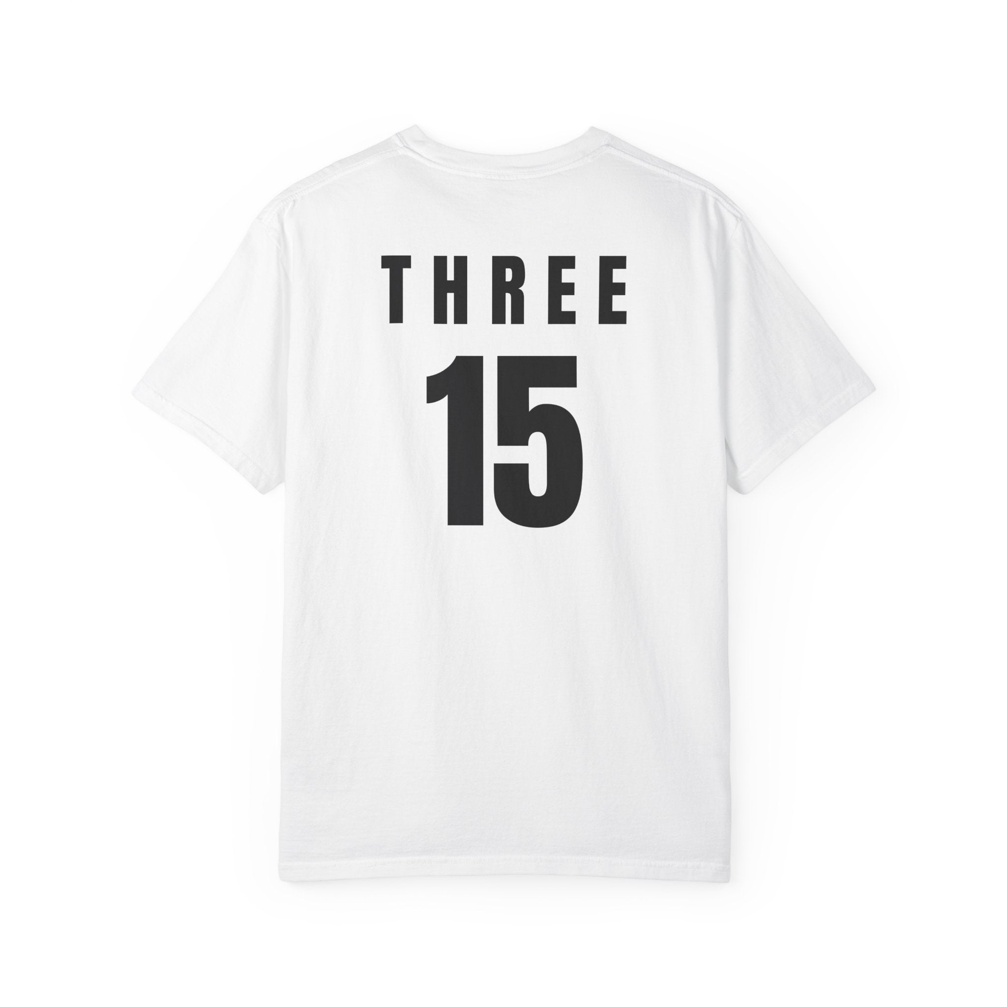 1 - Three 15 Multi Colors Front and Back Graphic T-Shirt