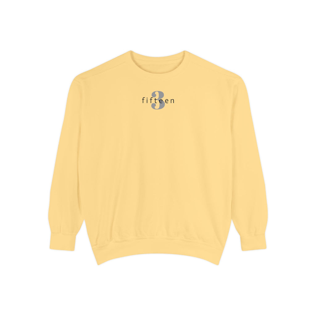 15 - Sweatshirt Bold 315 Multi Color - Embroidered Minimalist Logo Sweatshirt —Crewneck Casual Pullover