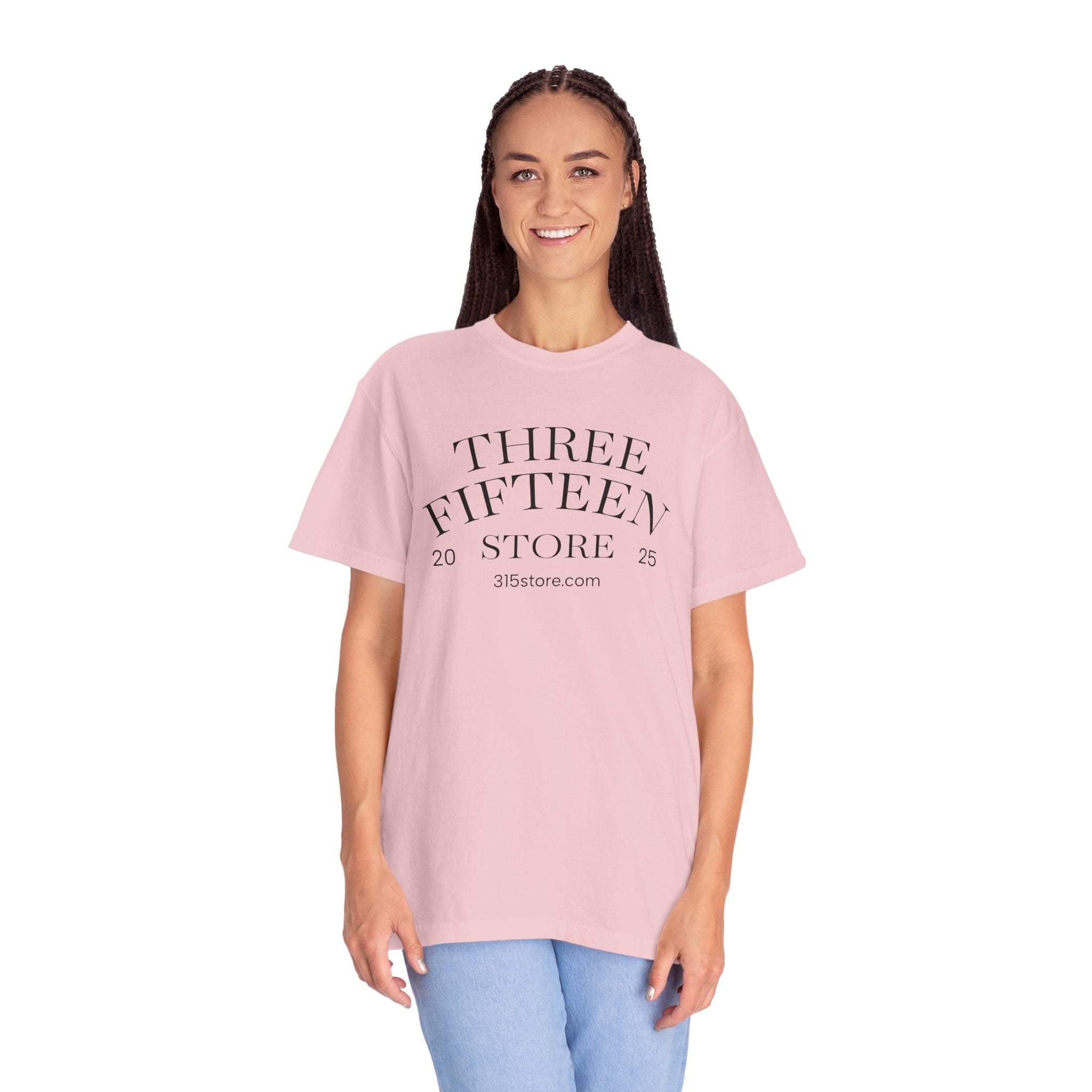 11 - Three Fifteen Store Plain Back Multi Colors Graphic T-Shirt