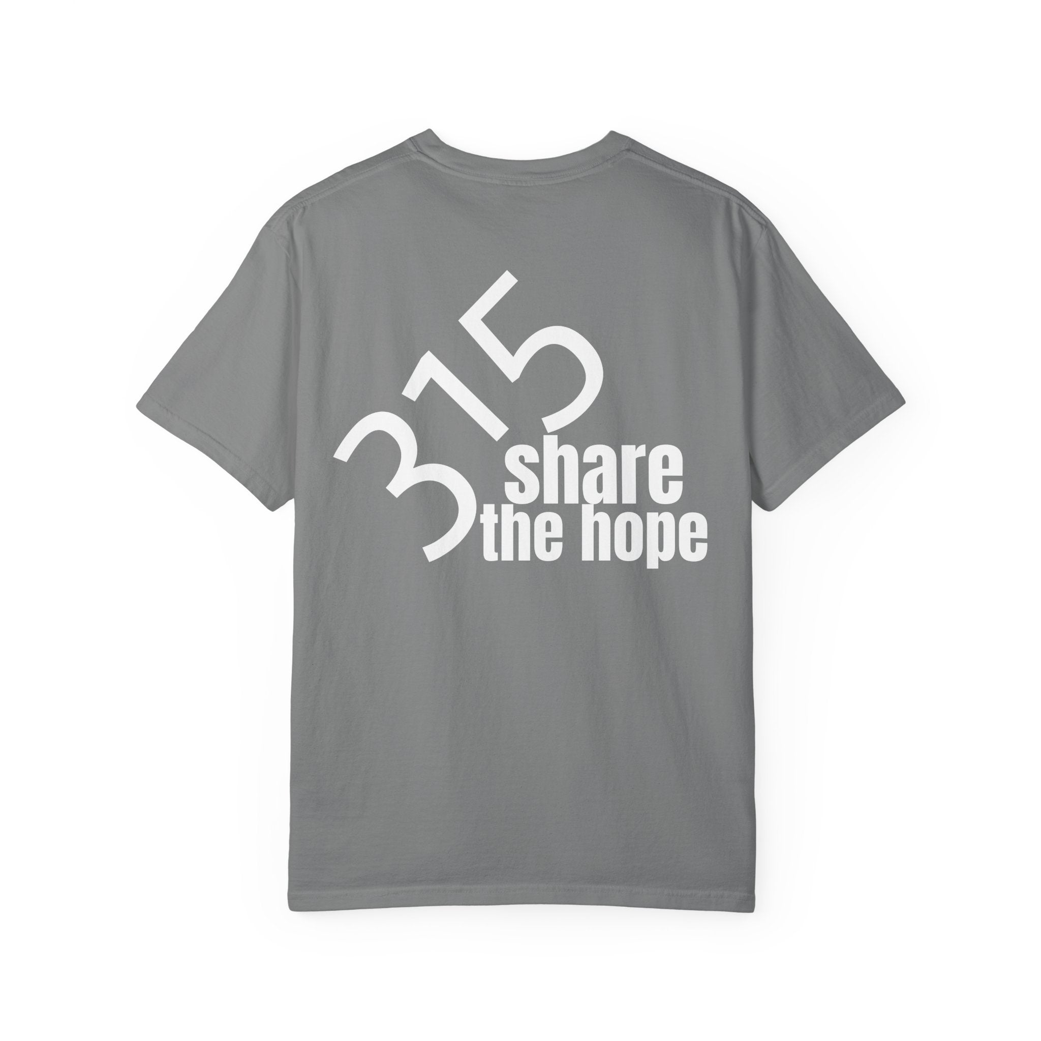 1 - Multi Colors 315 "Share the Hope" Graphic T-Shirt