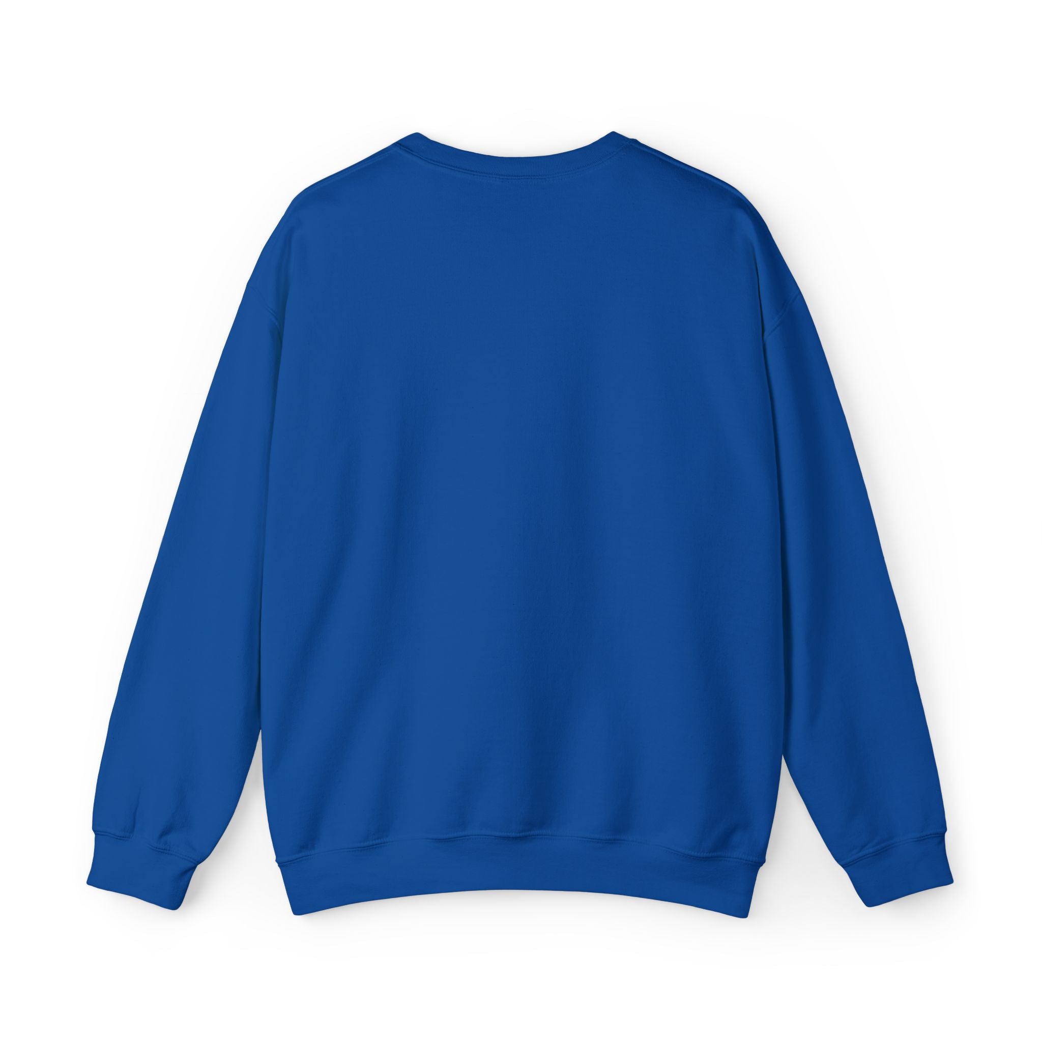 15 - Minimal '315' Embroidered Logo Crewneck Sweatshirt — White Casual Pullover