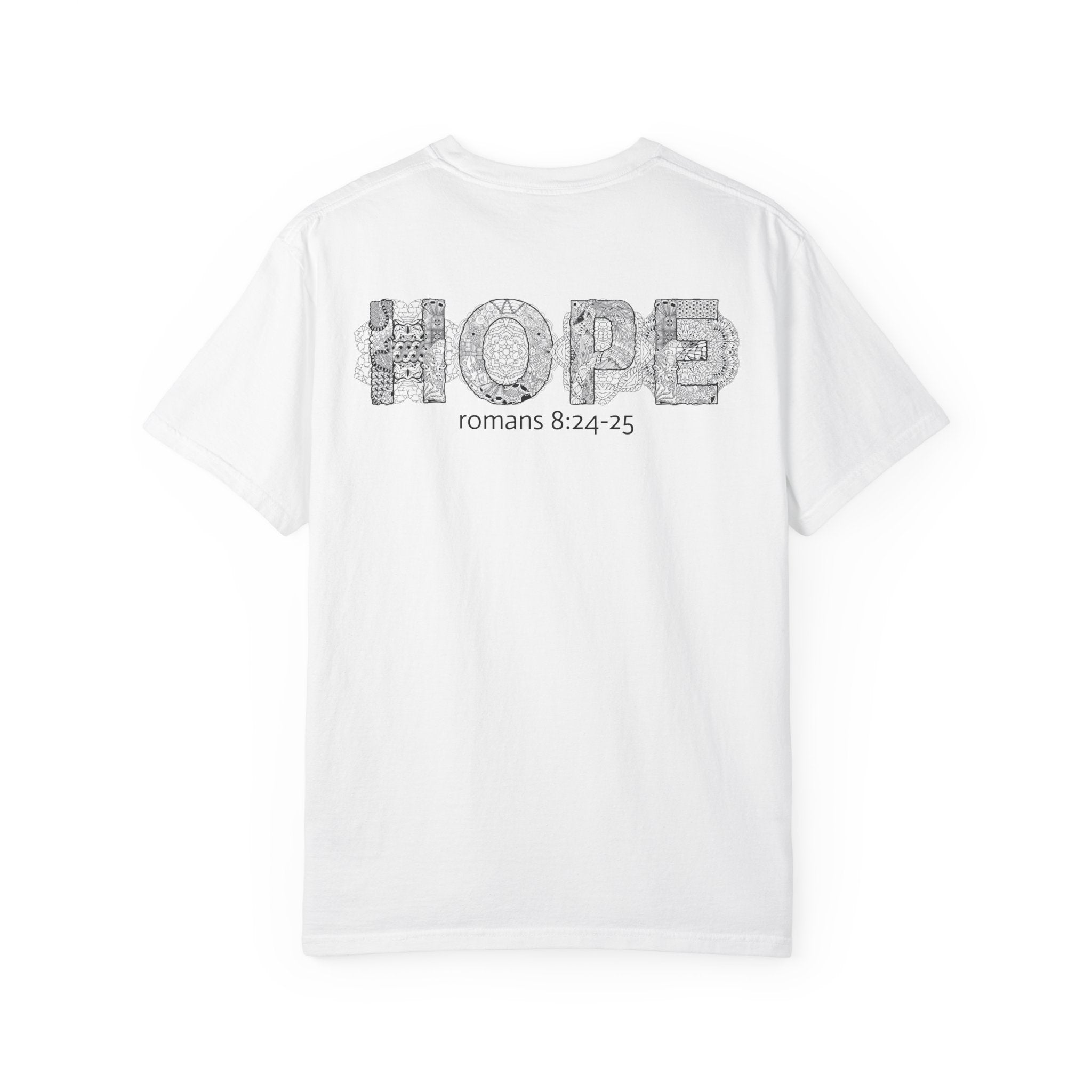 1 - Hope Romans 8:24-25 - Multi Colors 315 Graphic T-Shirt