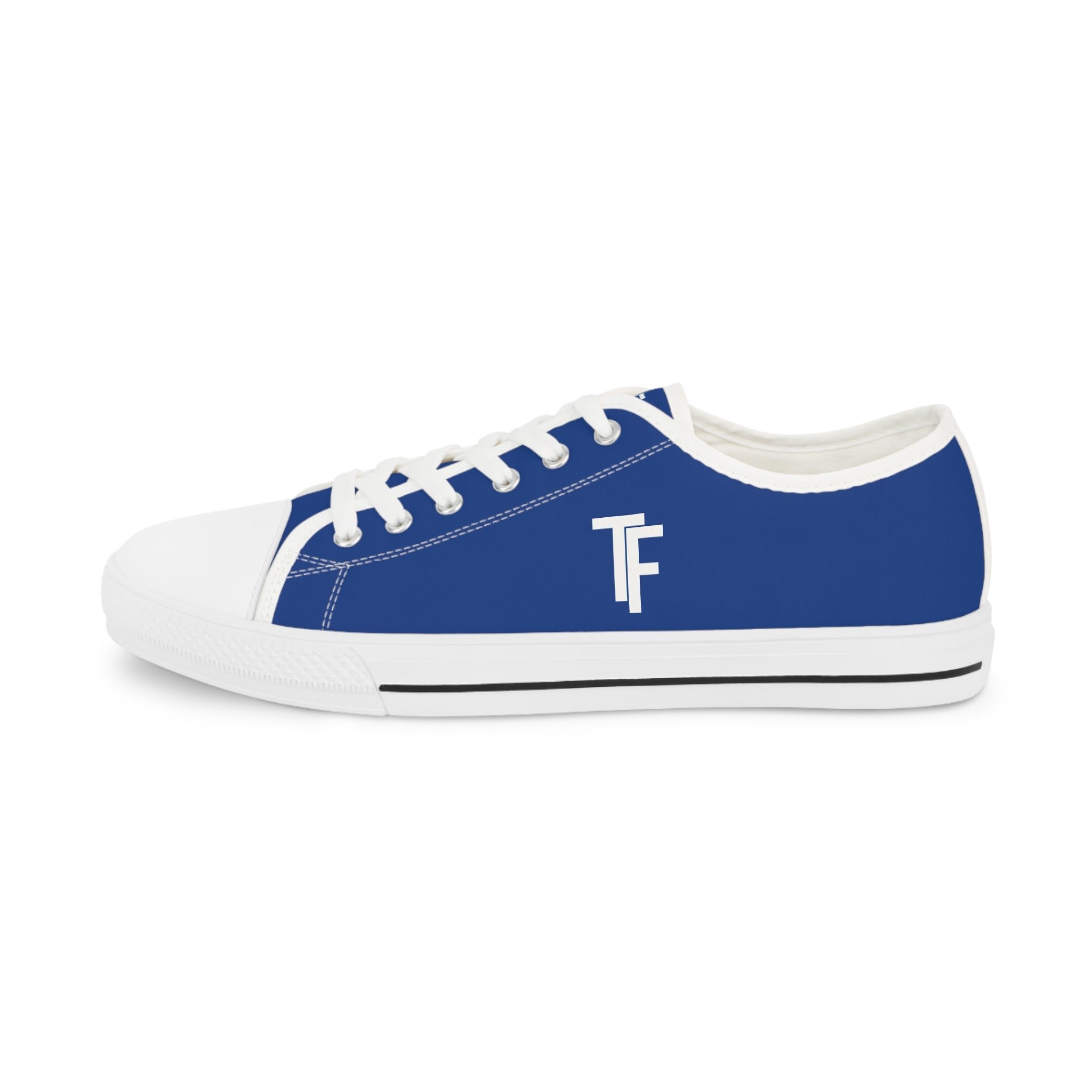 31 - Men's Low Top Sneakers TF — Minimal Grey Canvas Shoes with '315' Side Graphic