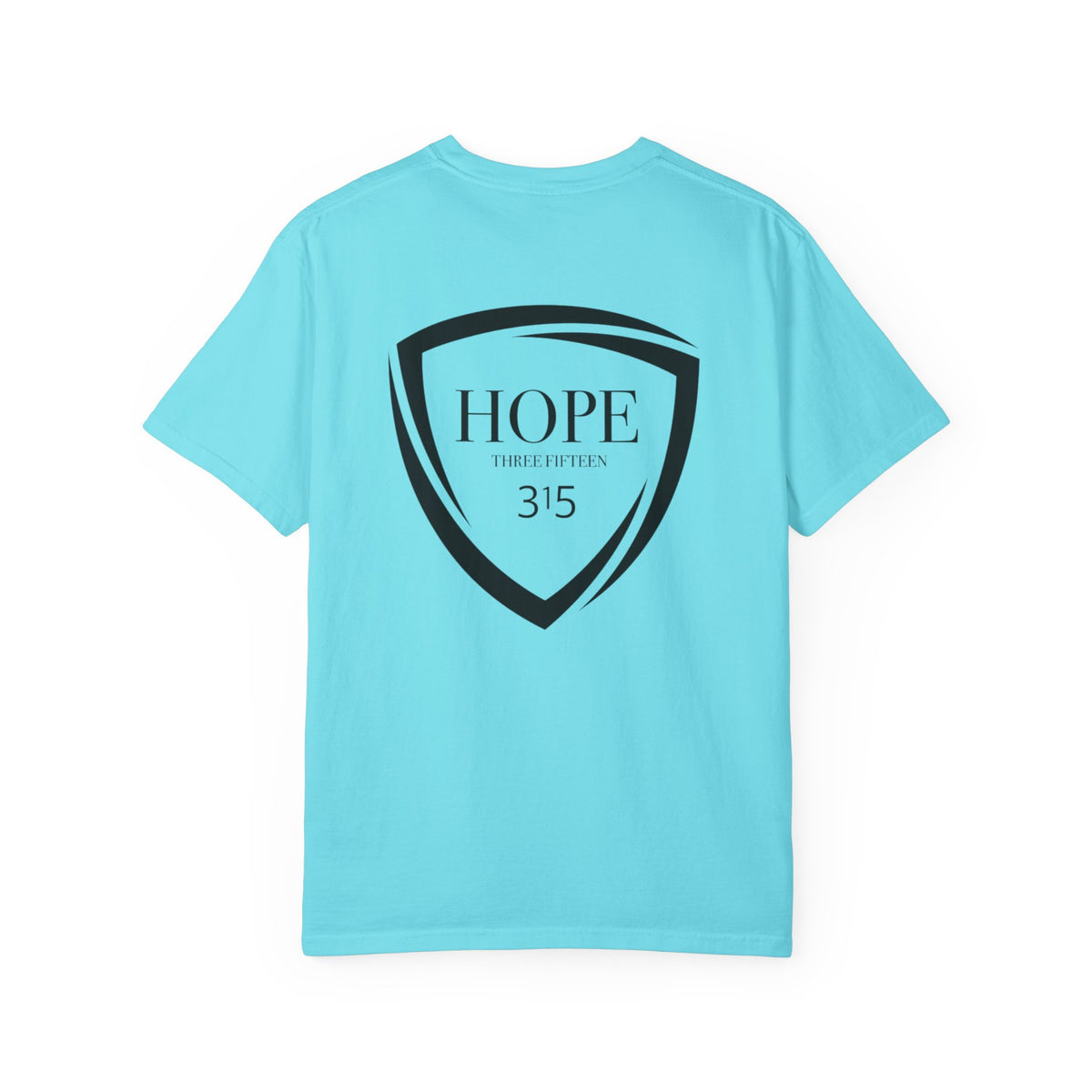 1 - Multi Colors Got Hope? Three Fifteen Shield Store Graphic T-Shirt