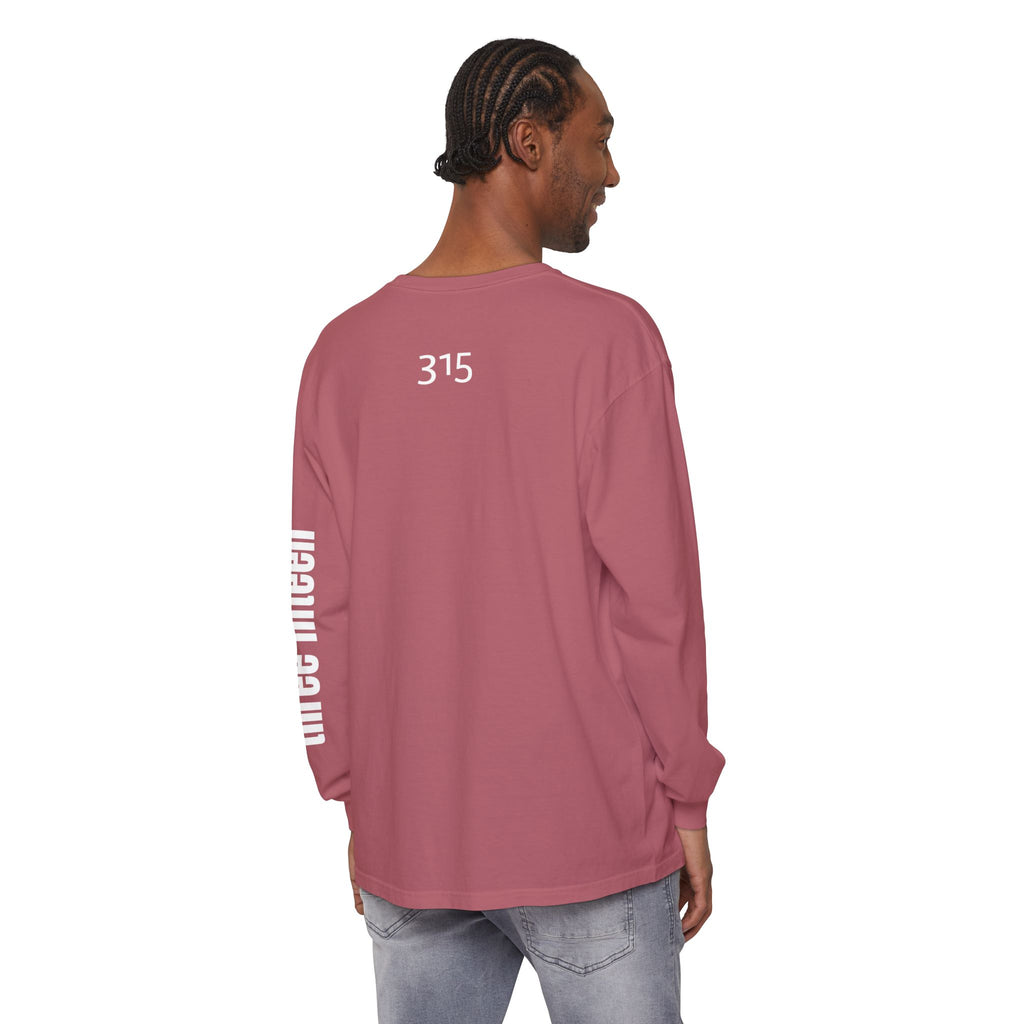 12 - 315 Three Fifteen Multi Color Unisex Long Sleeve T-Shirt - Inspirational Casual Wear