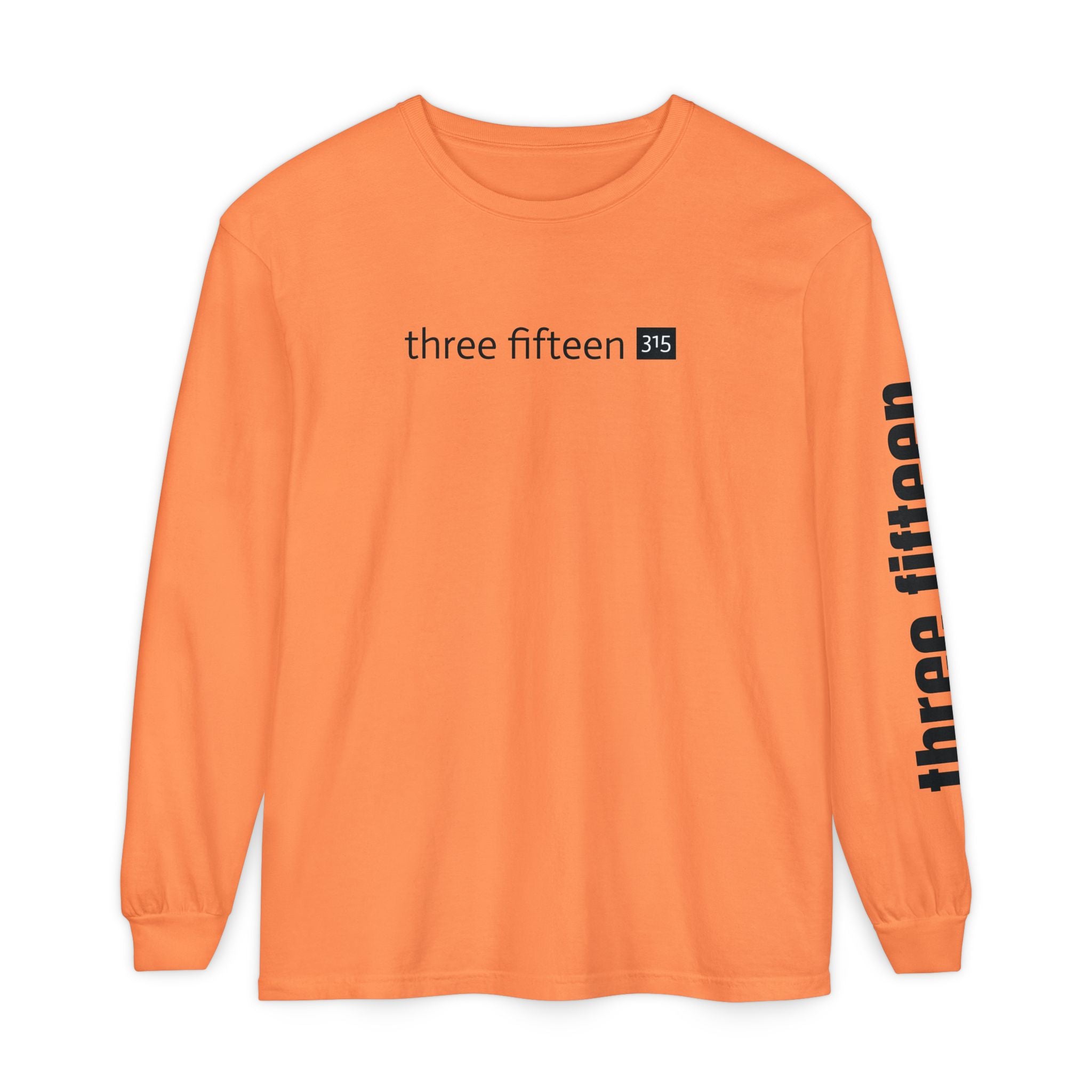 12 - Unisex Long Sleeve T-Shirt -Square 315 Inspirational Casual Wear