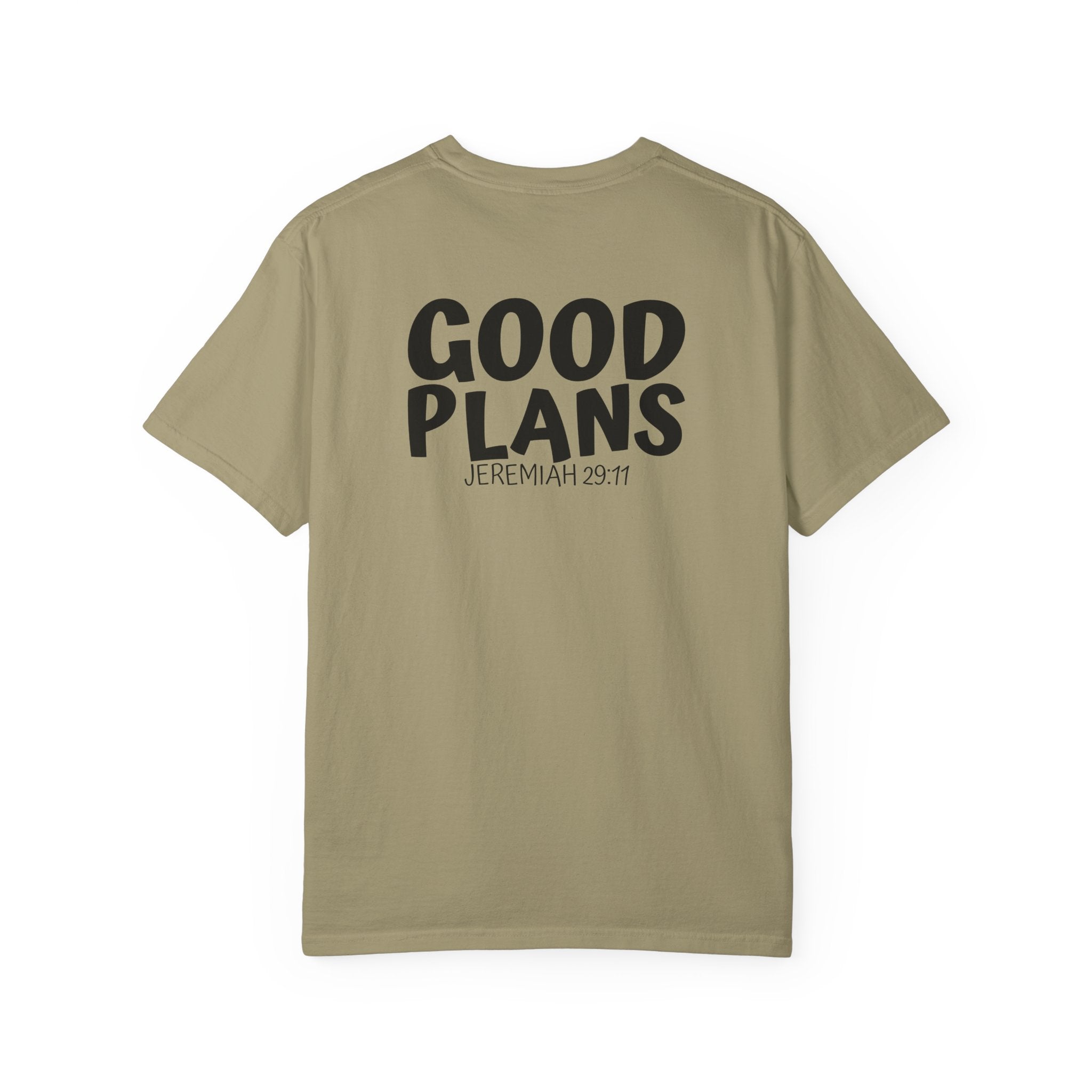 1 - Multi Colors  “Good Plans” Graphic T-Shirt