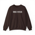15 - Three Fifteen Embroidered Multi Colors Crewneck Sweatshirt — Minimal Black Graphic Pullover